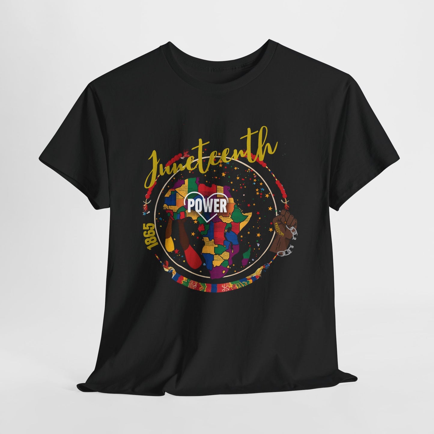 Juneteenth Freedom Celebration Unisex Tshirt, Freedom Tshirt, breaking the chains to freedom