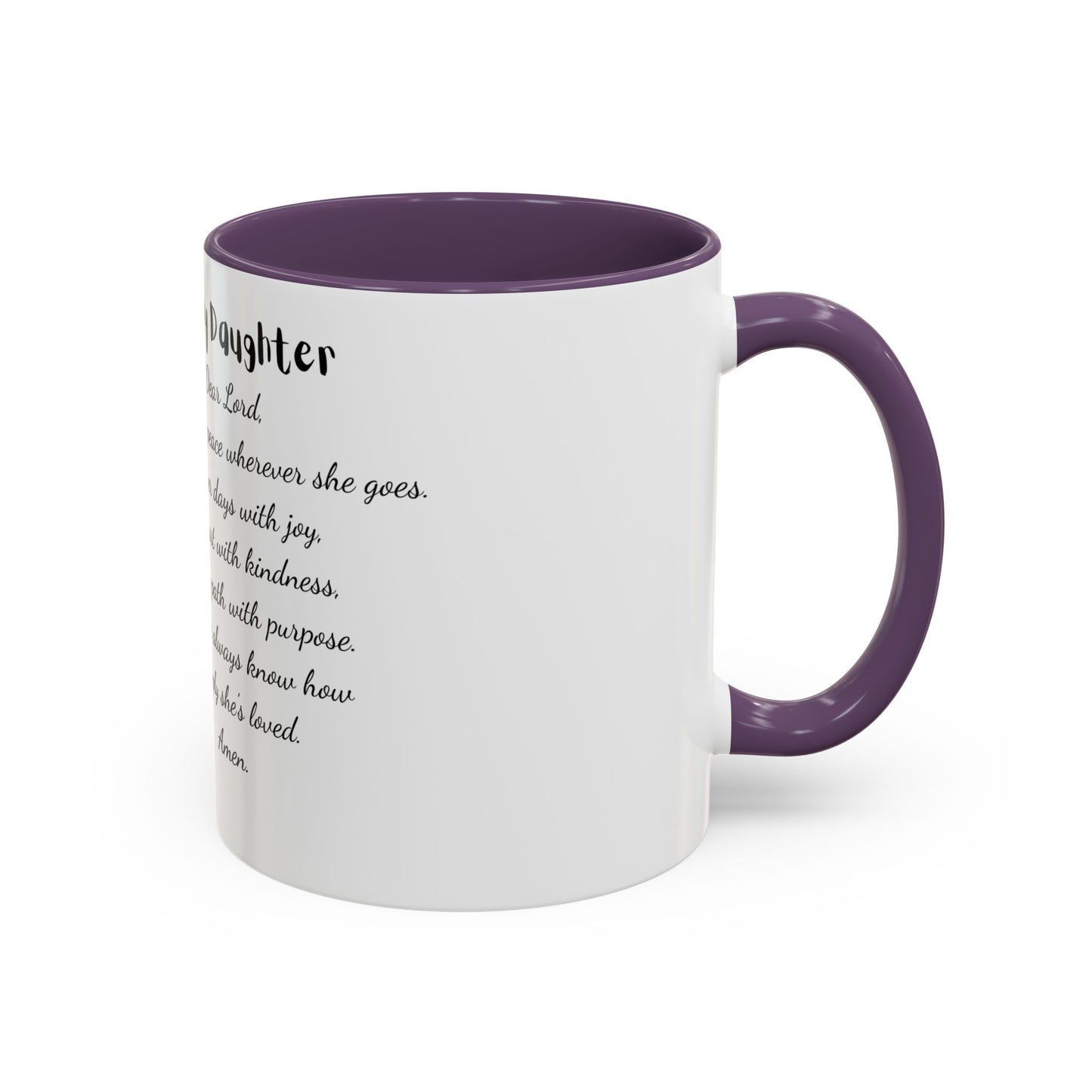My Daughter African/American/Caribbean Prayer Coffee Mug, Mother's Day, Birthday or any occasion - 11 & 15oz