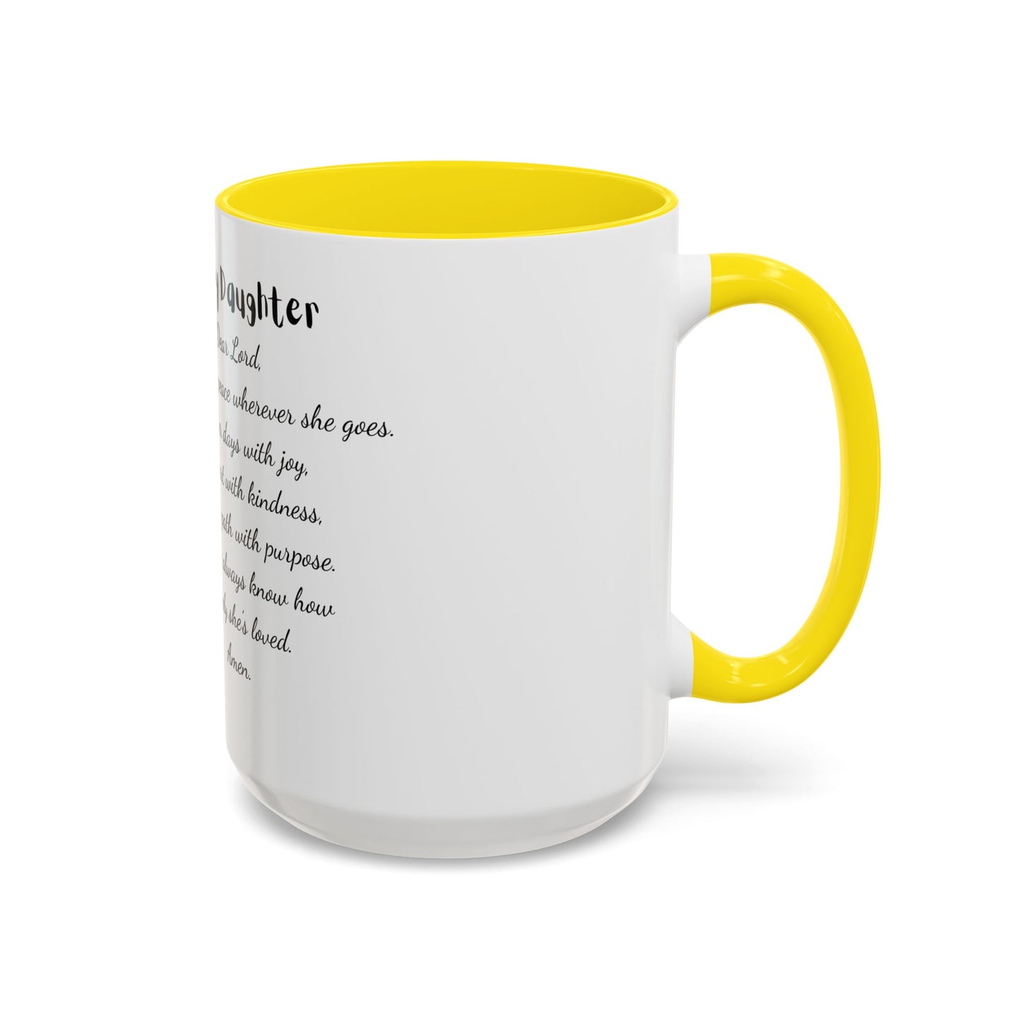 My Daughter African/American/Caribbean Prayer Coffee Mug, Mother's Day, Birthday or any occasion - 11 & 15oz