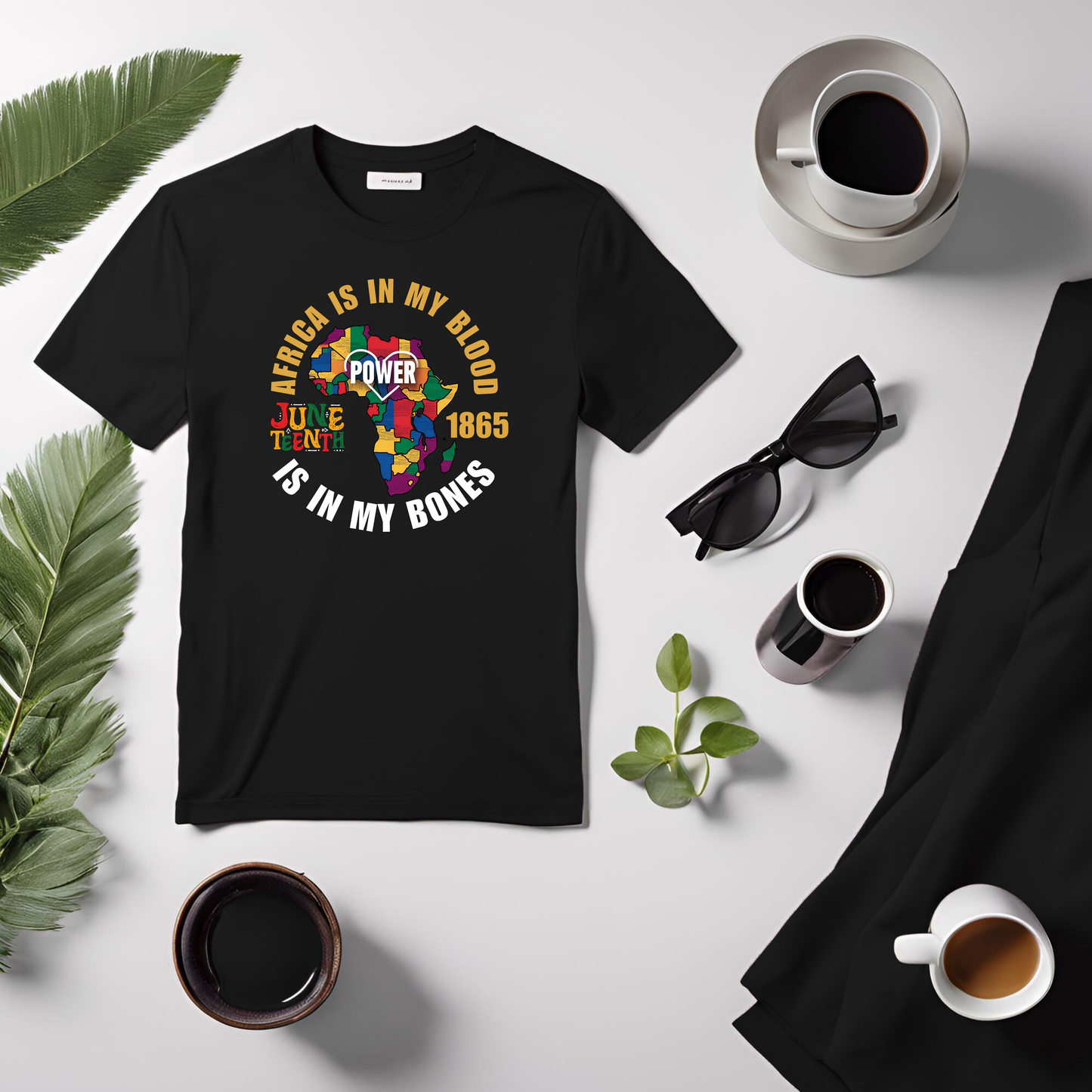 Juneteenth Power T-Shirt, Family gathering, chanting, Community celebration, Juneteenth celebration