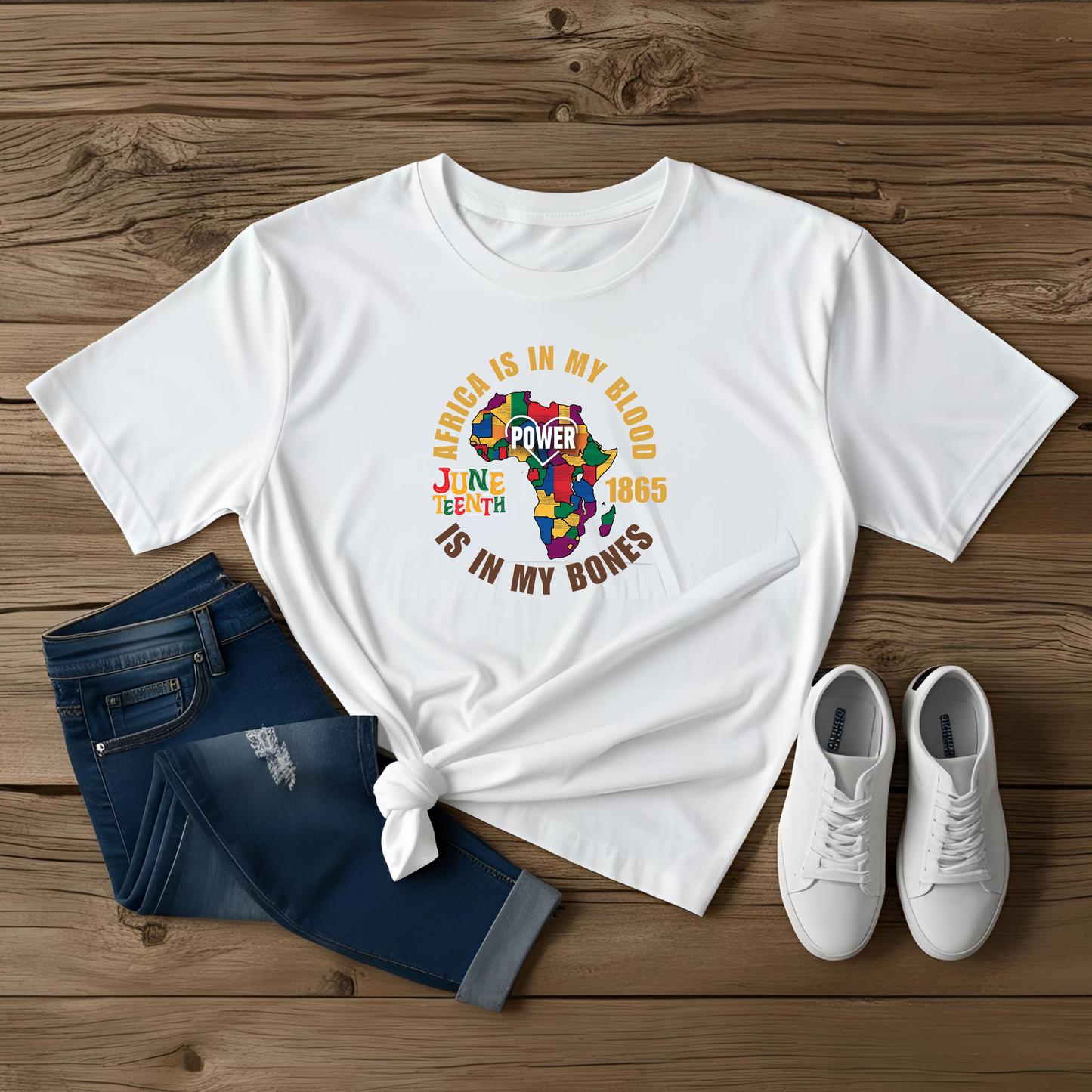 Juneteenth Power T-Shirt, Family gathering, chanting, Community celebration, Juneteenth celebration
