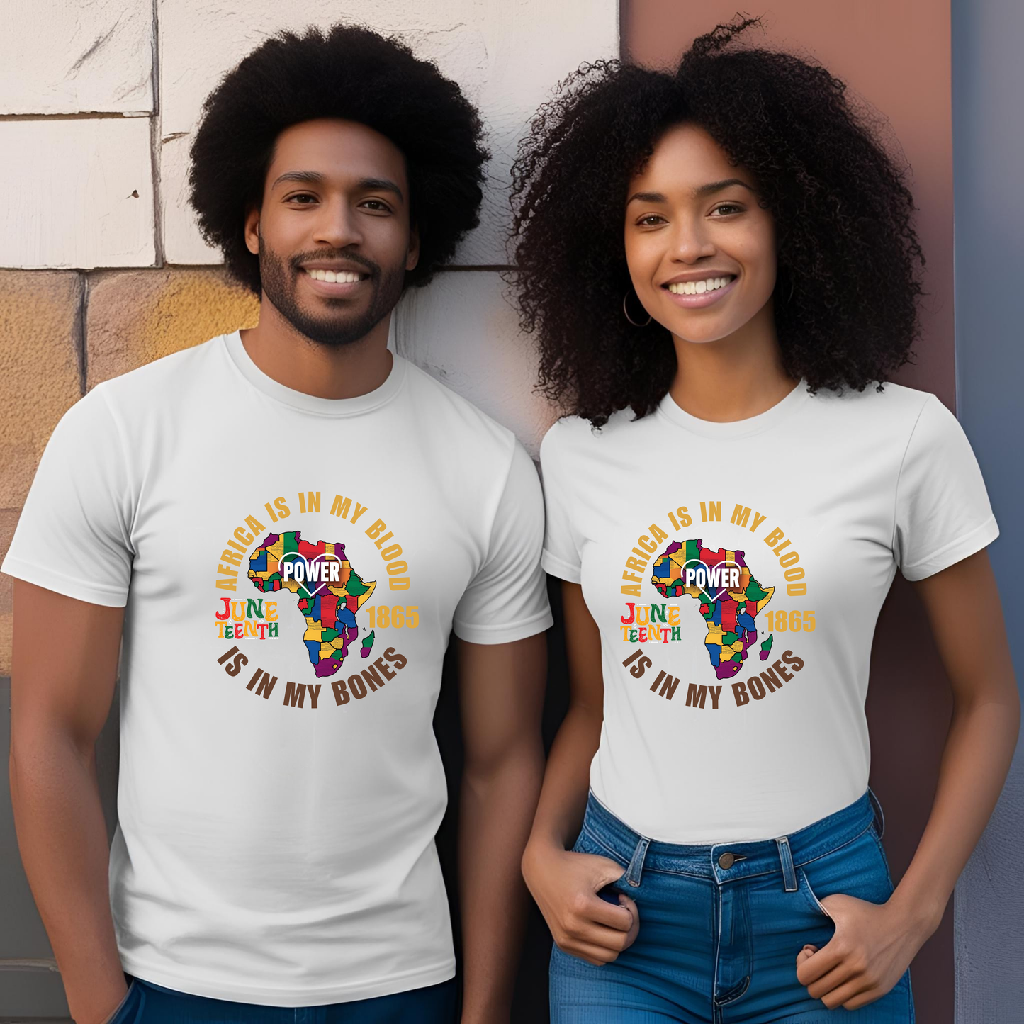 Juneteenth Power T-Shirt, Family gathering, chanting, Community celebration, Juneteenth celebration