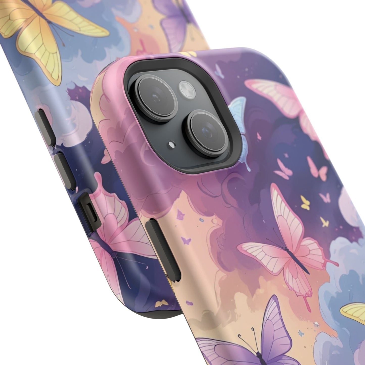 Whimsical Butterfly Phone Case – Nature-Inspired Protection in Vibrant Color