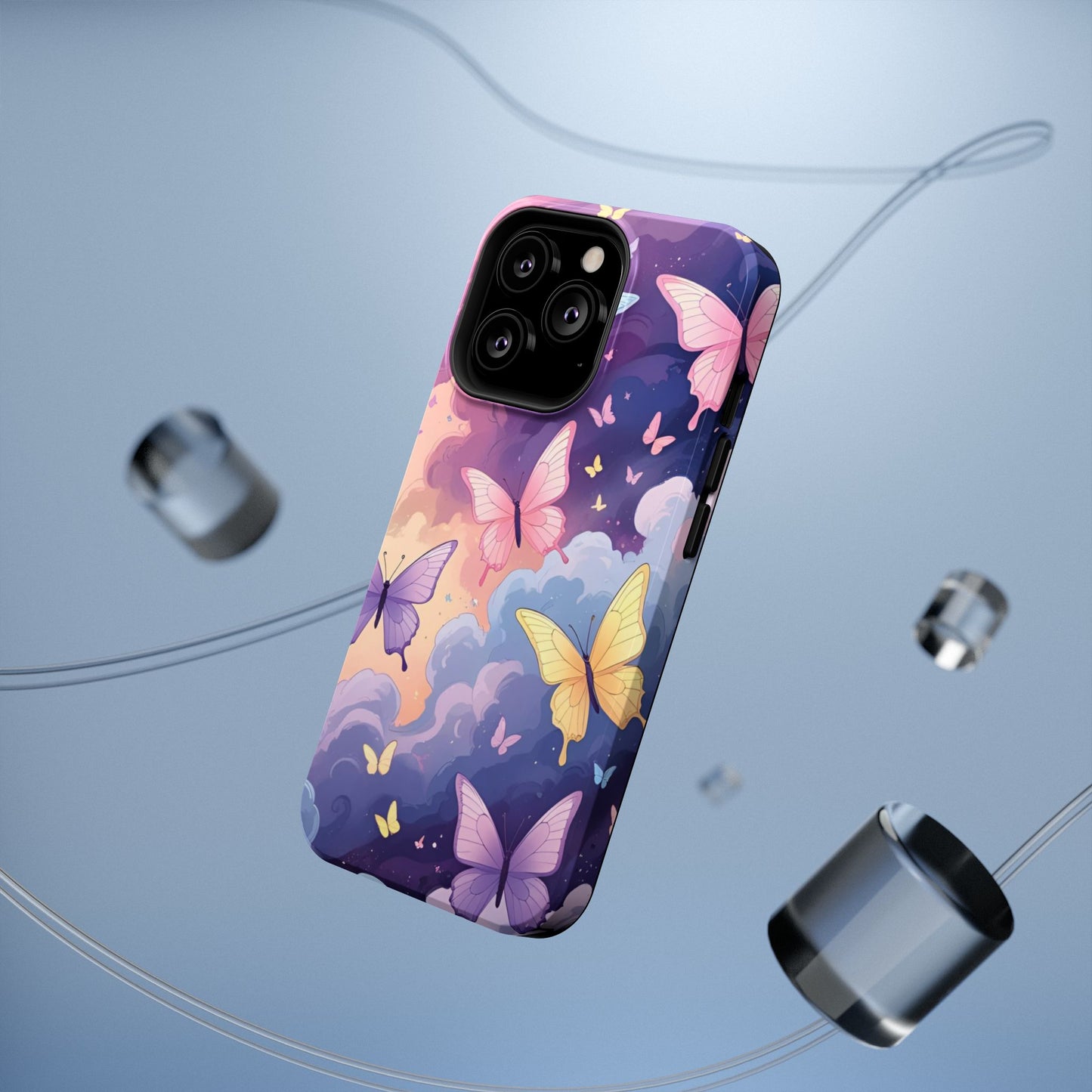 Whimsical Butterfly Phone Case – Nature-Inspired Protection in Vibrant Color