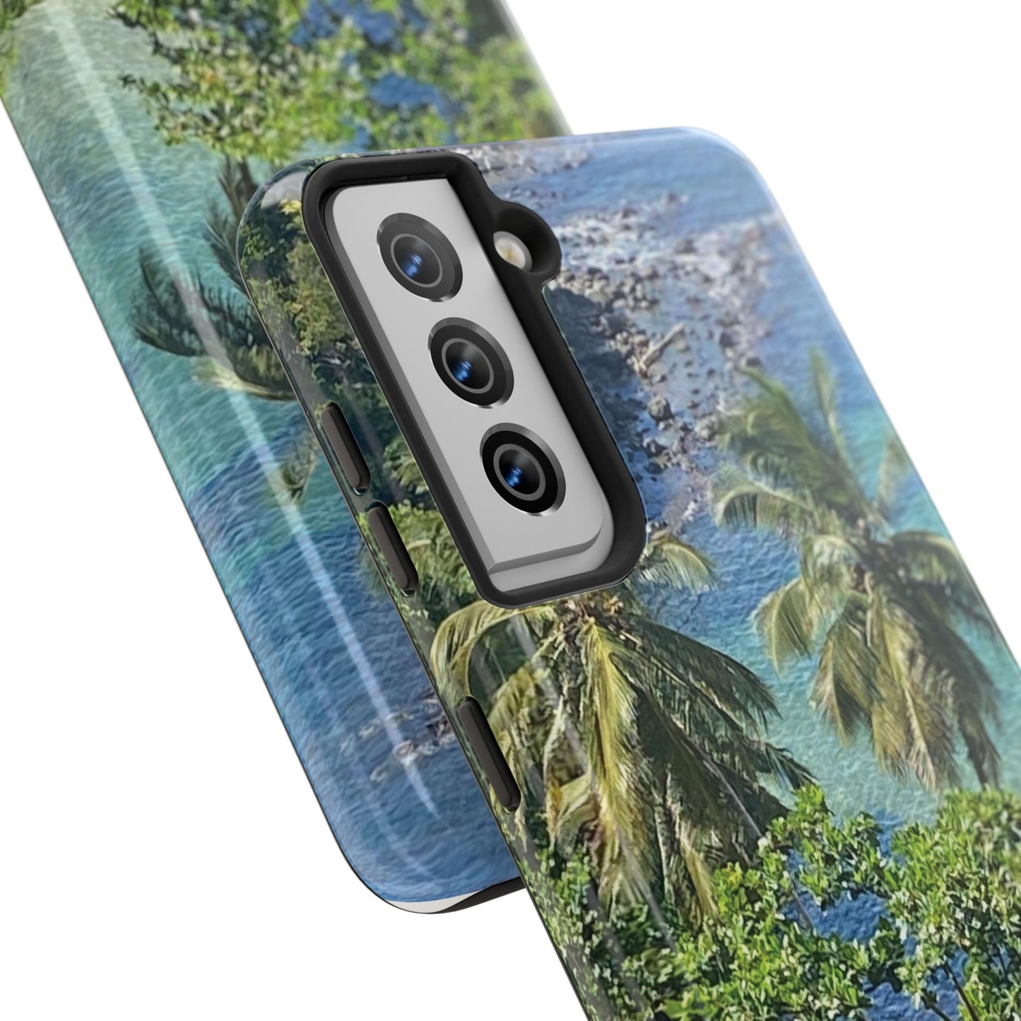 Tough Phone Case - Tropical Summer Vibes, Gift for Travelers and Nature Lovers