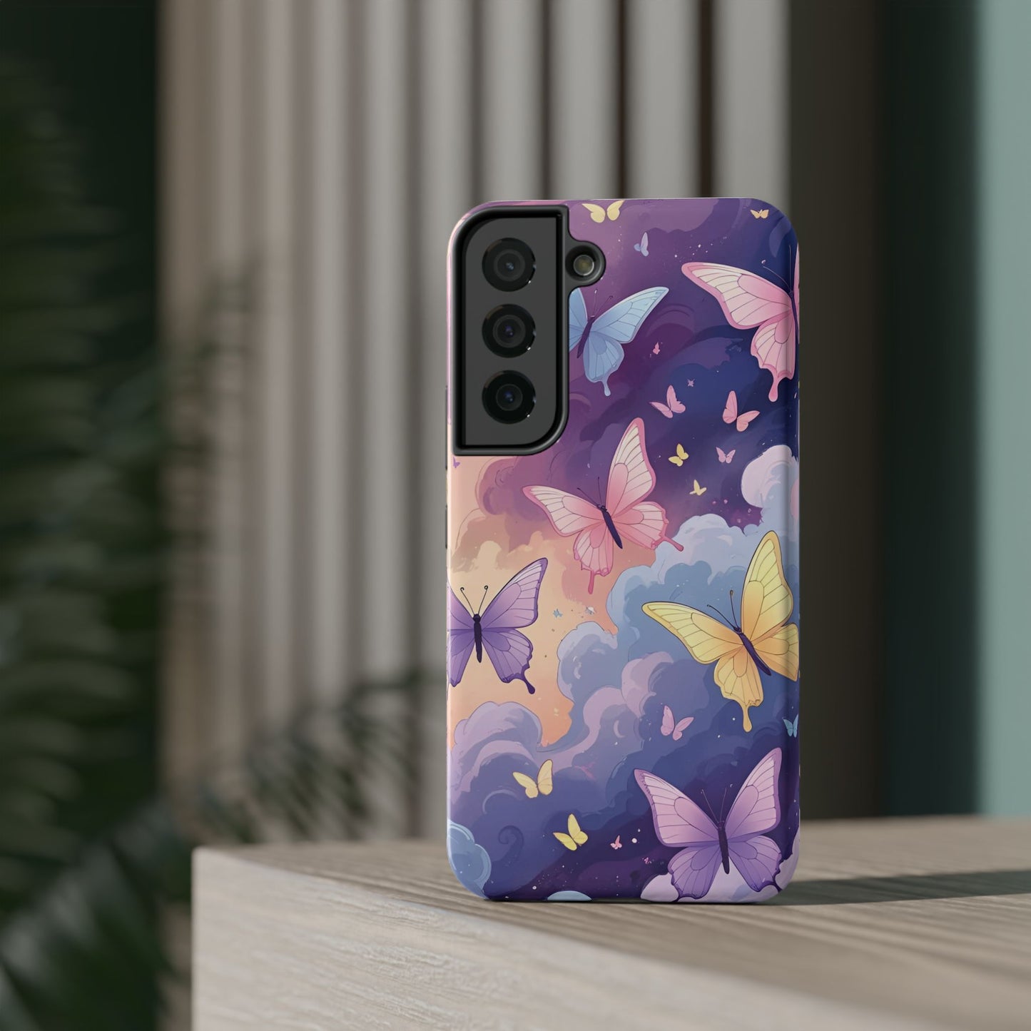 Whimsical Butterfly Phone Case – Nature-Inspired Protection in Vibrant Color