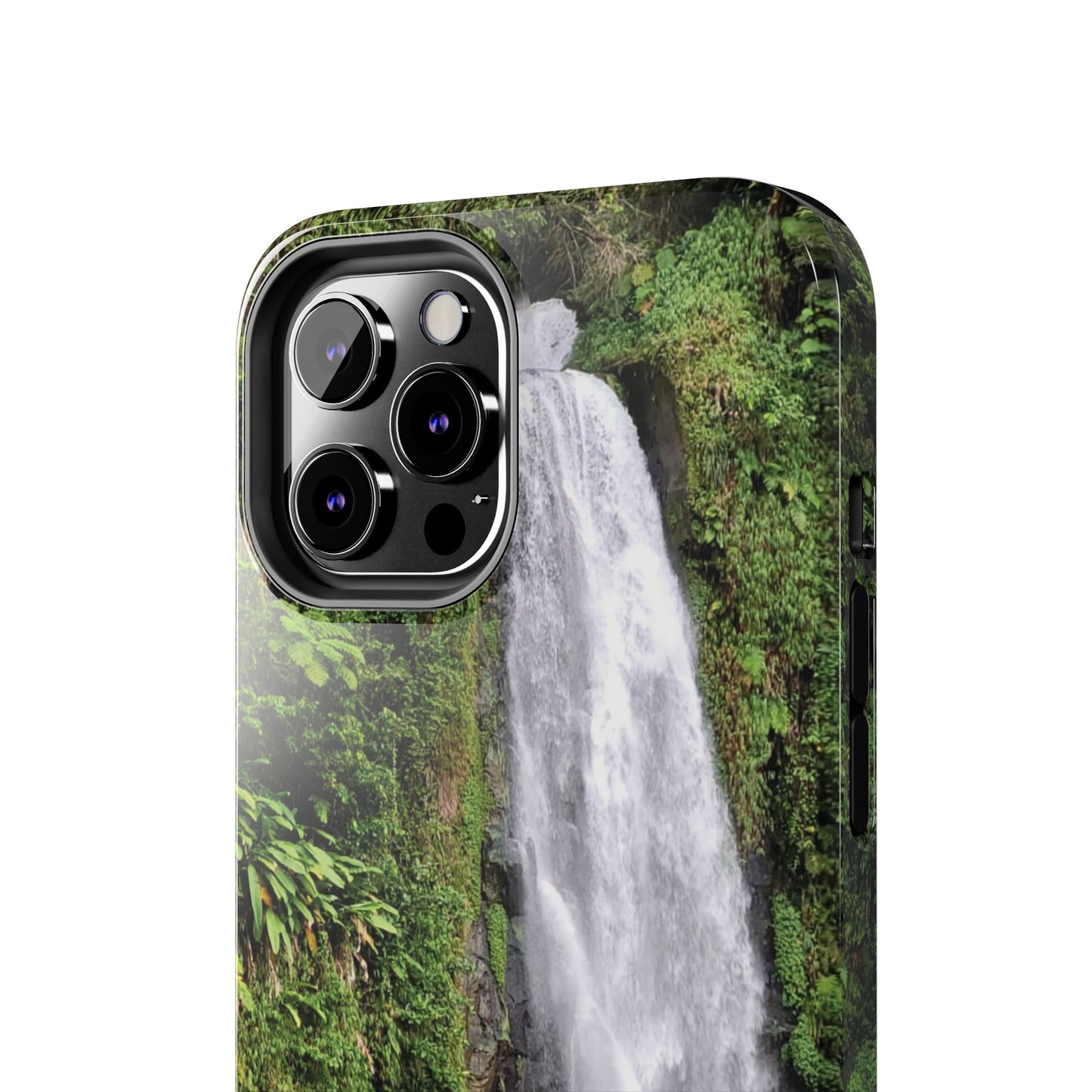 Nature Island Trafalgar Waterfall inspired Tough IPhone and Samsung phone Cases - Durable Protection for Outdoor Adventure