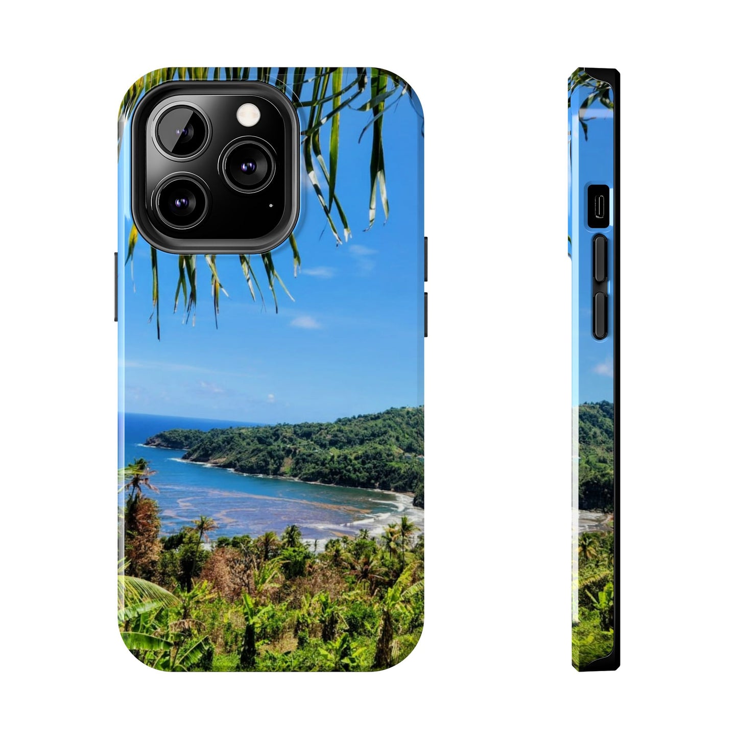 Nature-inspired tropical iphone and Samsung phone cases perfect for summer. Ideal for beach trips, vacations,