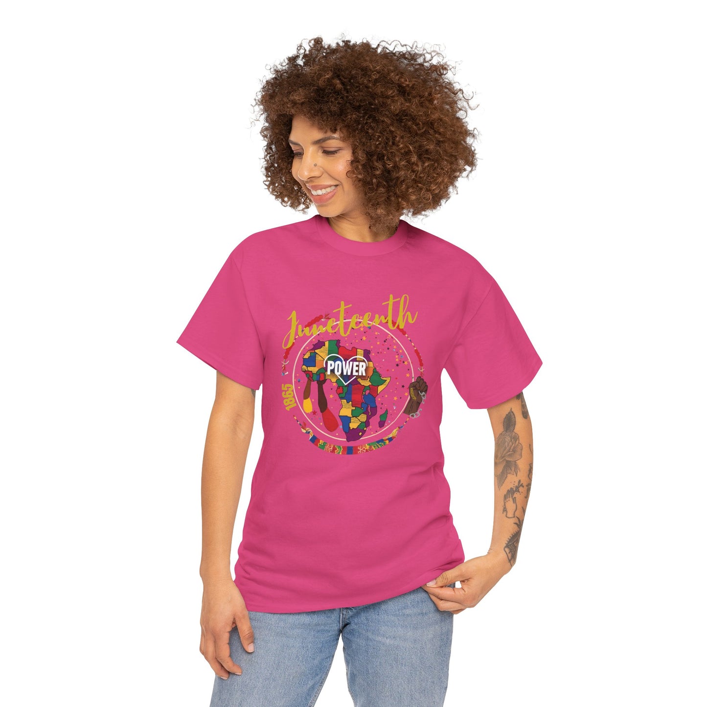Juneteenth Freedom Celebration Unisex Tshirt, Freedom Tshirt, breaking the chains to freedom