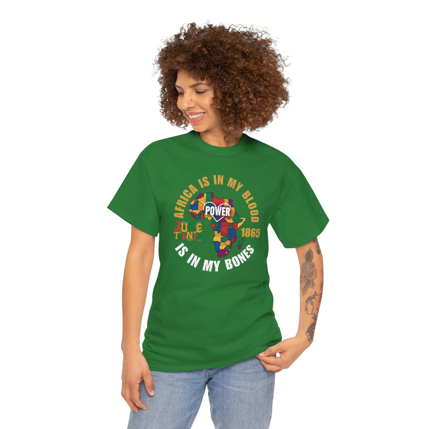 Juneteenth Power T-Shirt, Family gathering, chanting, Community celebration, Juneteenth celebration