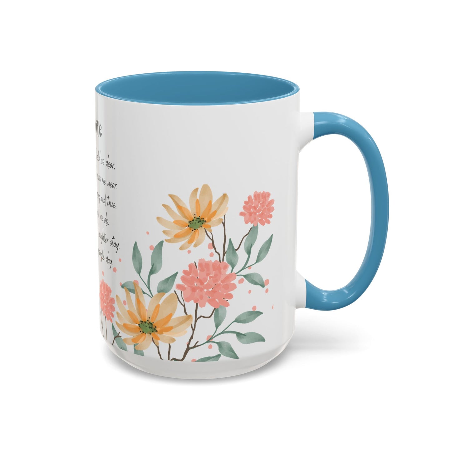 Wife - Love Prayer Coffee Mug, Mother's Day, birthdays, any occasion – 11 oz & 15 oz