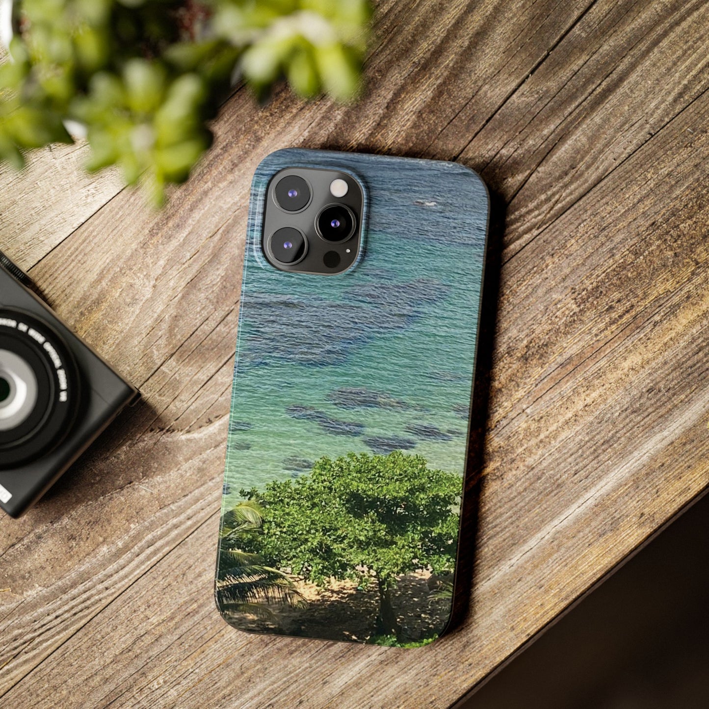 iPhone cases - Coastal Vibes Slim Phone Case