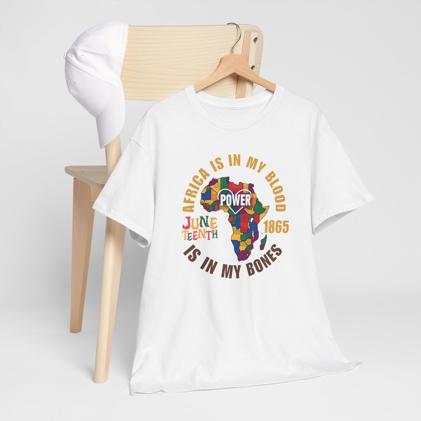 Juneteenth Power T-Shirt, Family gathering, chanting, Community celebration, Juneteenth celebration
