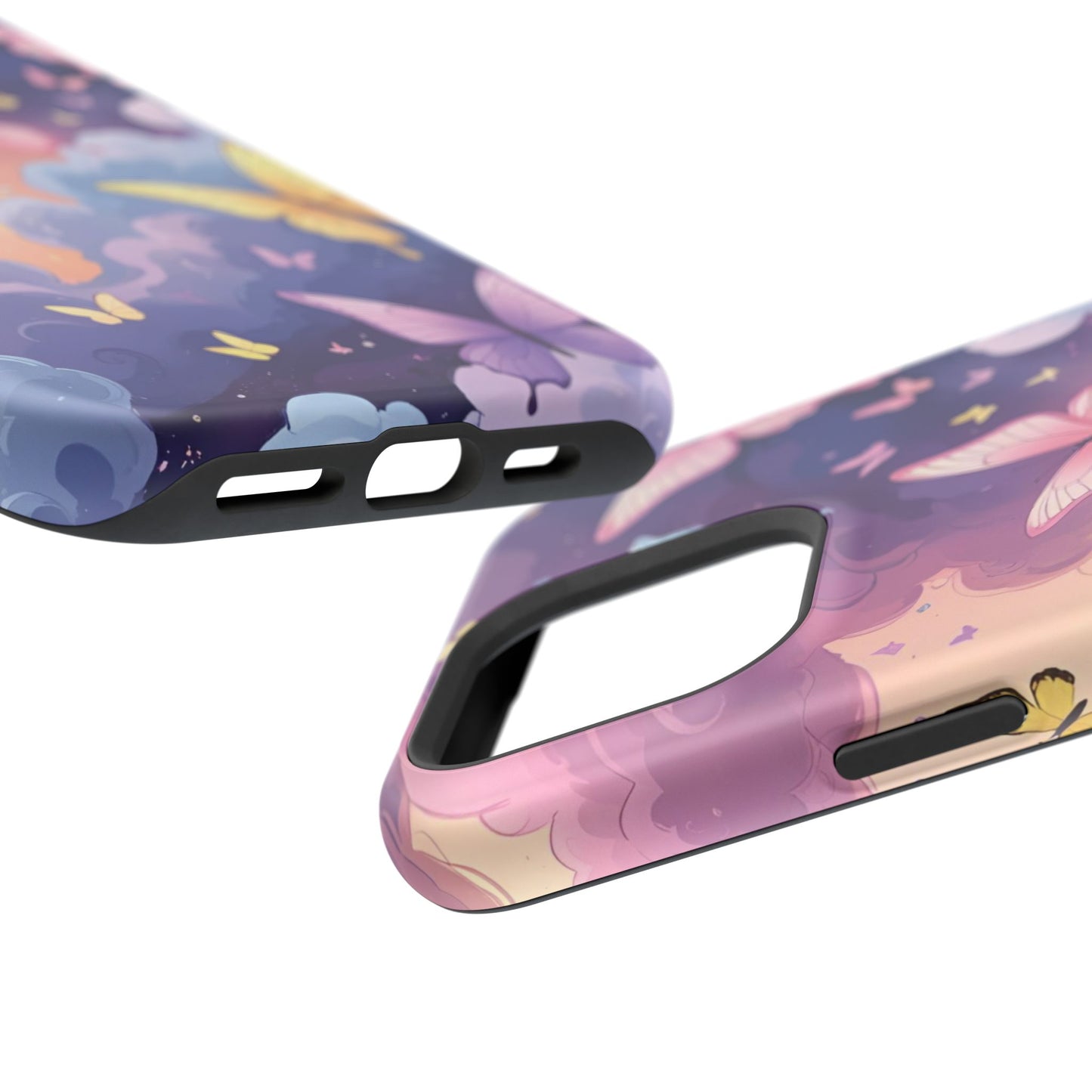 Whimsical Butterfly Phone Case – Nature-Inspired Protection in Vibrant Color