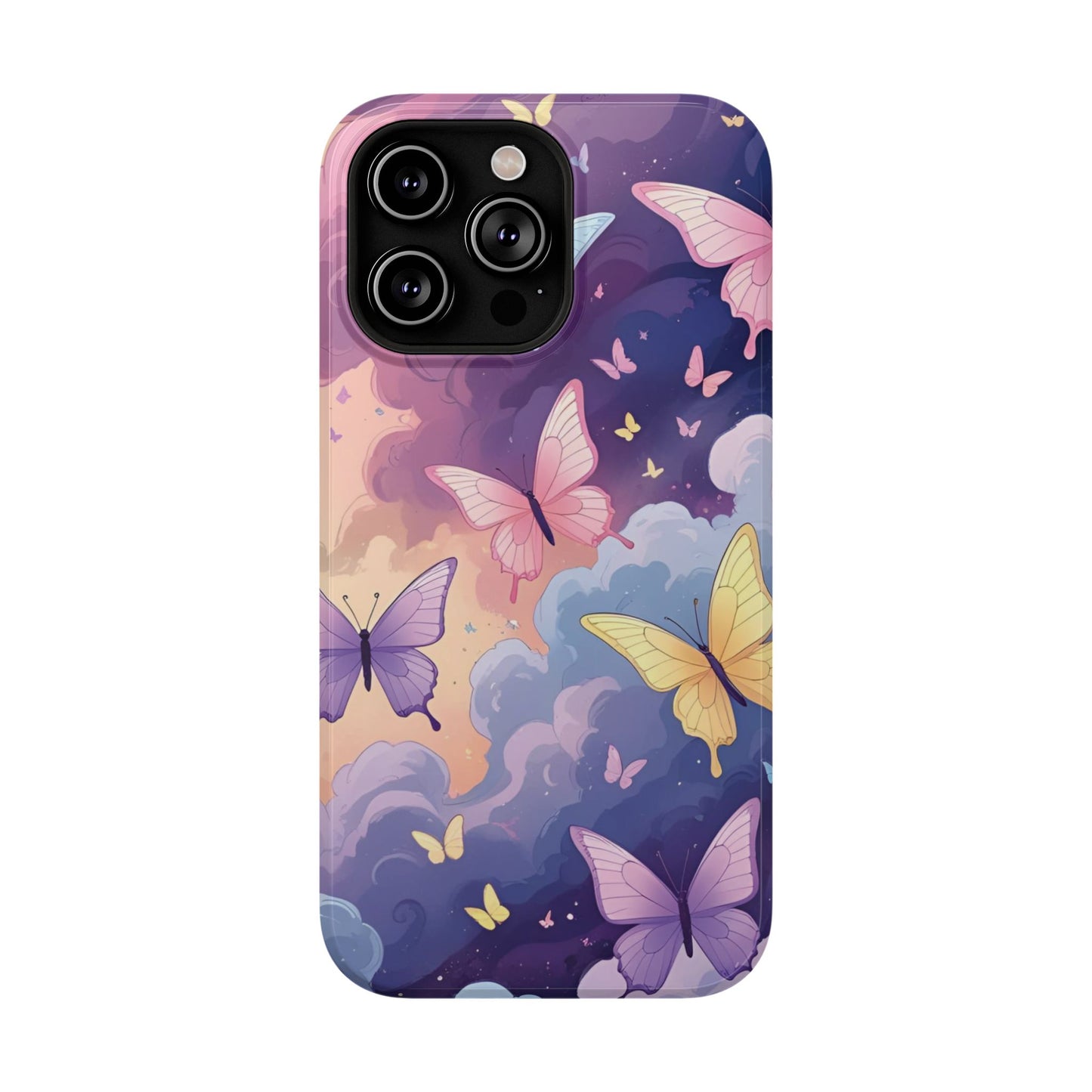 Whimsical Butterfly Phone Case – Nature-Inspired Protection in Vibrant Color