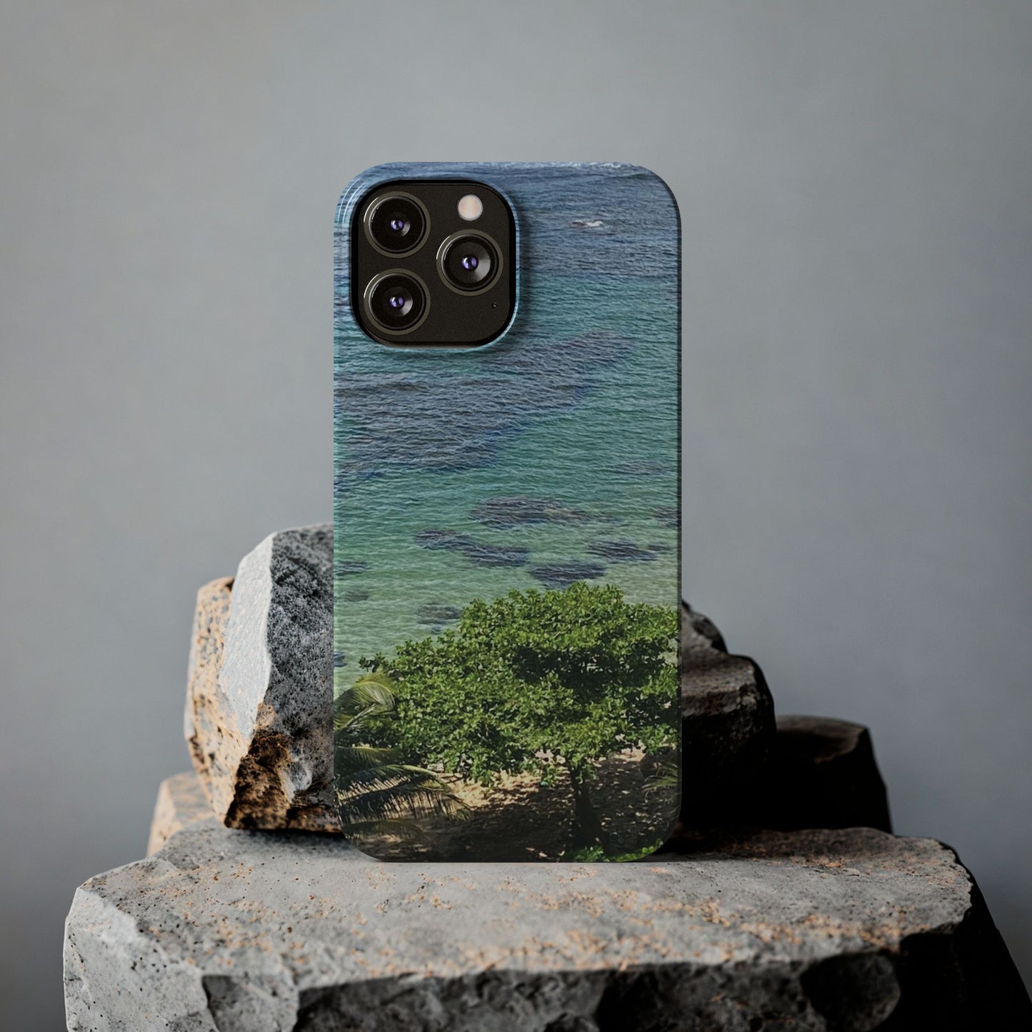 iPhone cases - Coastal Vibes Slim Phone Case