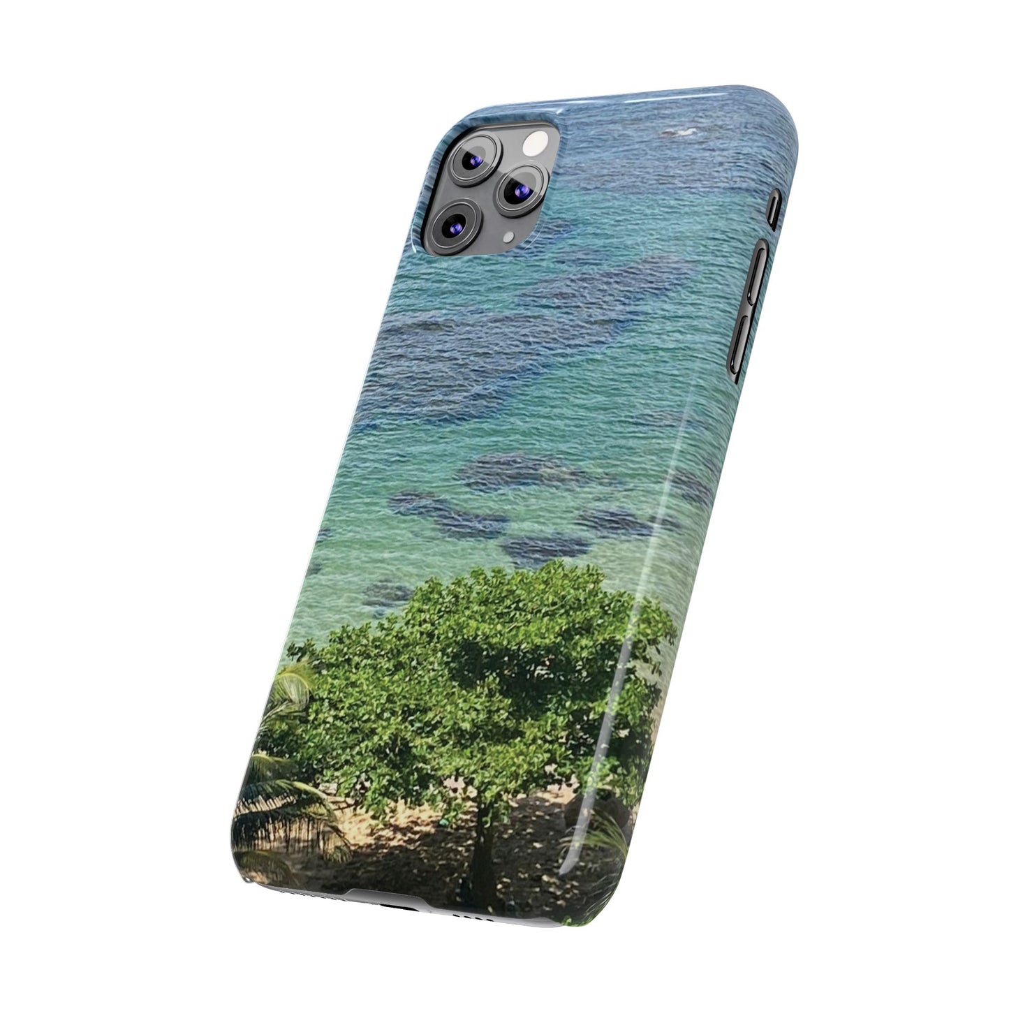 iPhone cases - Coastal Vibes Slim Phone Case