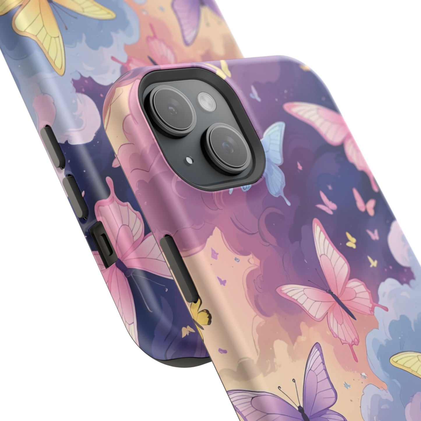 Whimsical Butterfly Phone Case – Nature-Inspired Protection in Vibrant Color