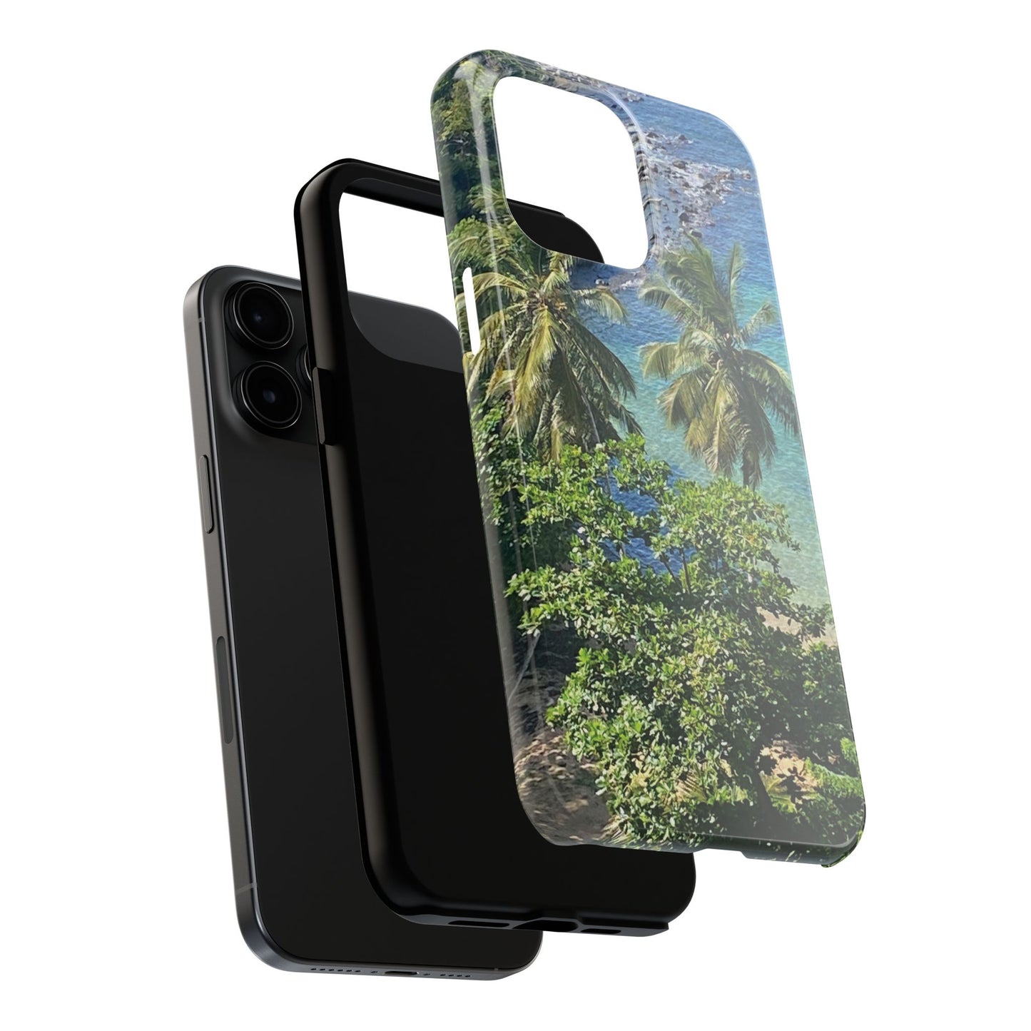 Tough Phone Case - Tropical Summer Vibes, Gift for Travelers and Nature Lovers