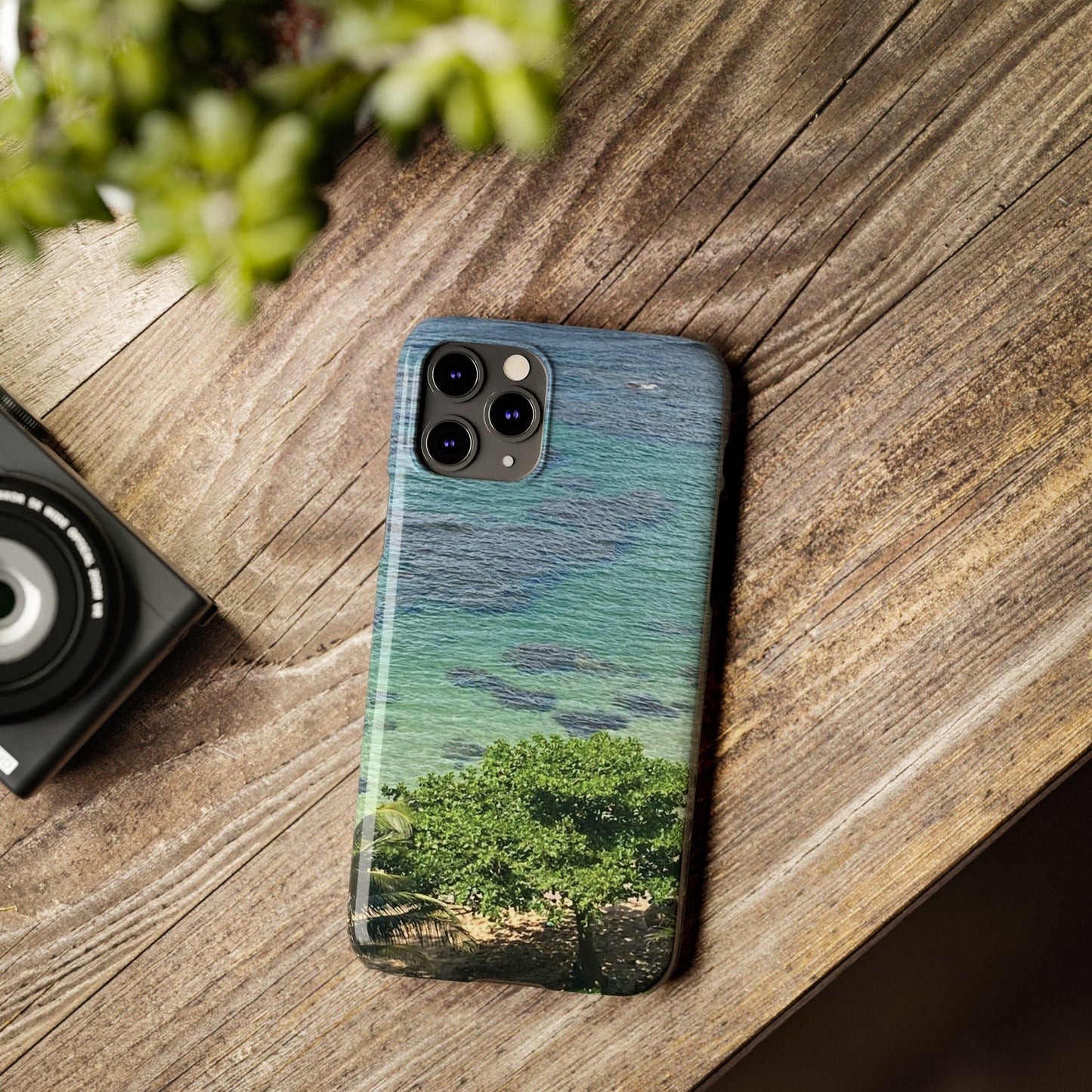 iPhone cases - Coastal Vibes Slim Phone Case