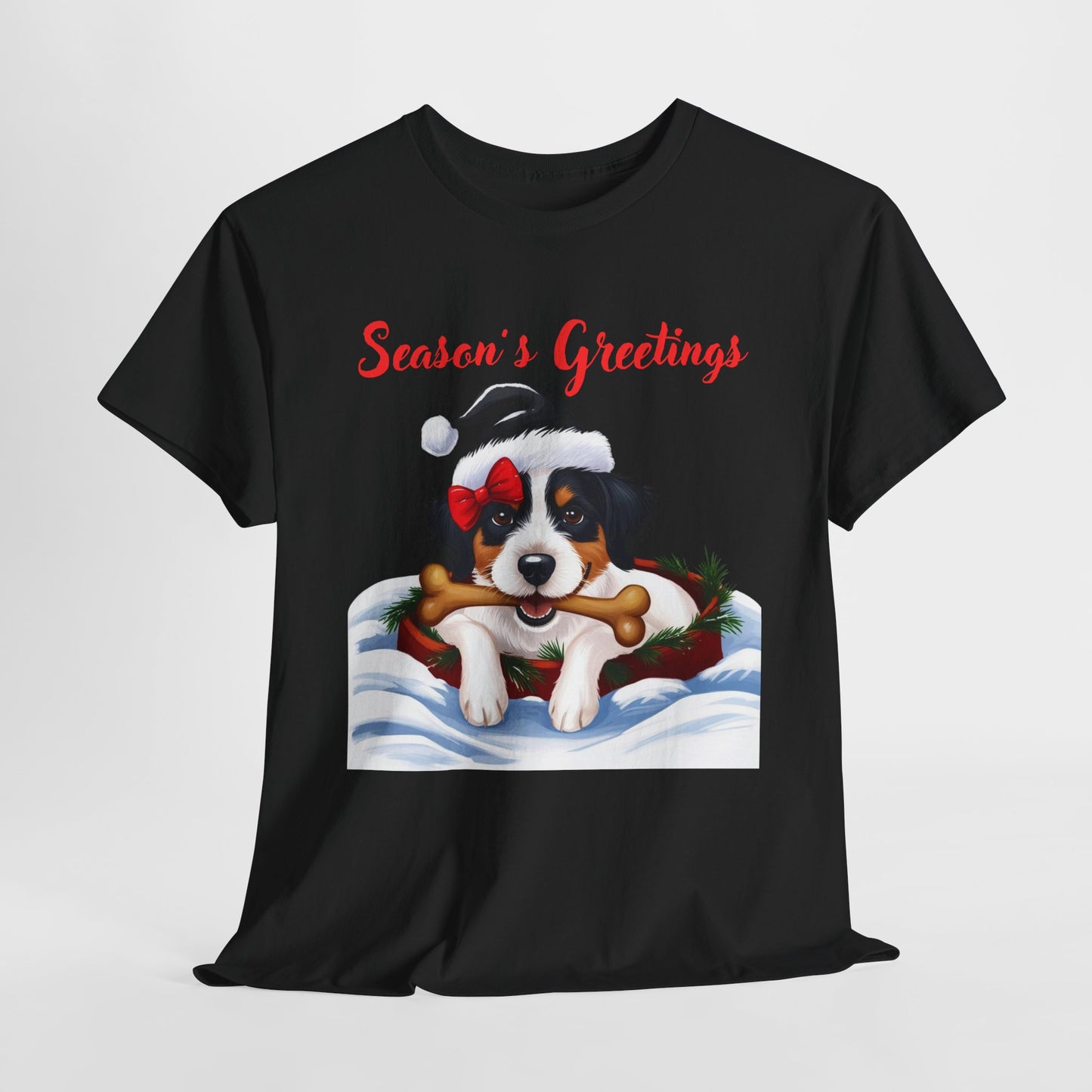 Cute Puppy Holiday T-shirt