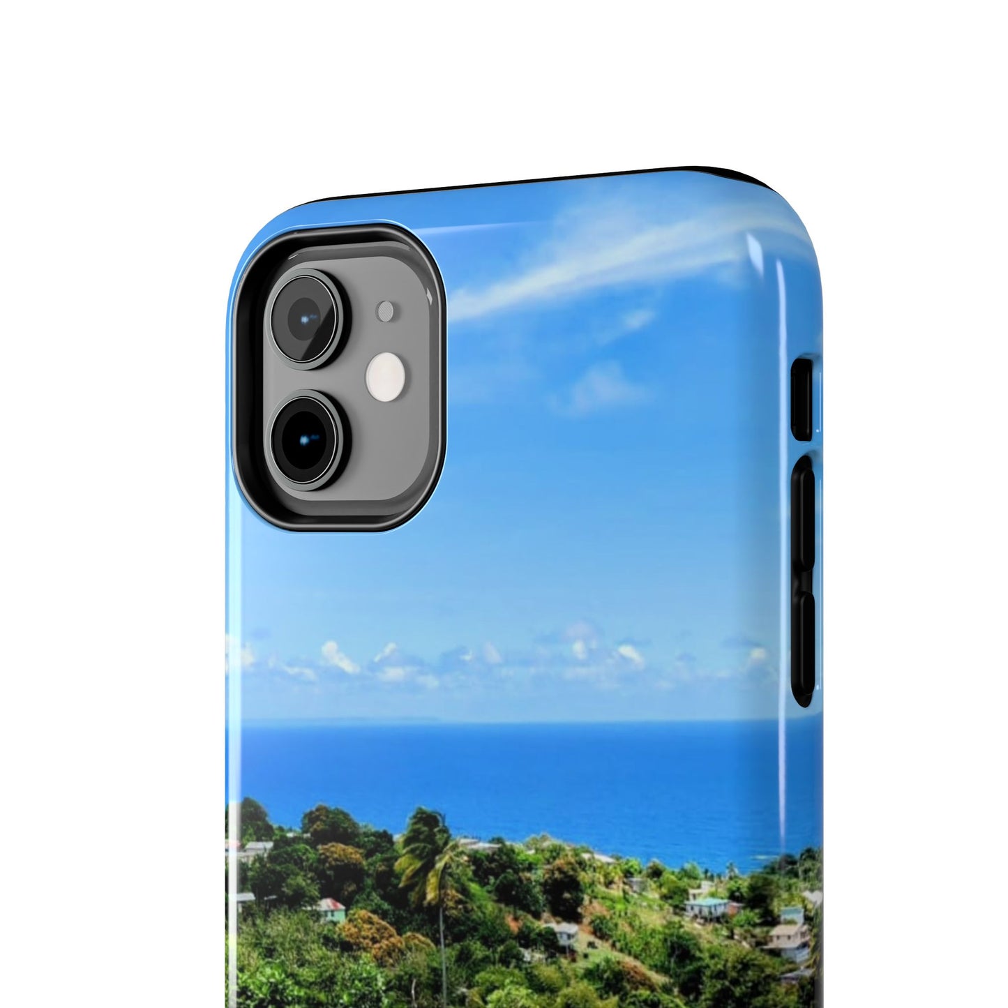 iPhone and Samsung phone Cases - Tropical Ocean View, Durable Cover for Beach Lovers