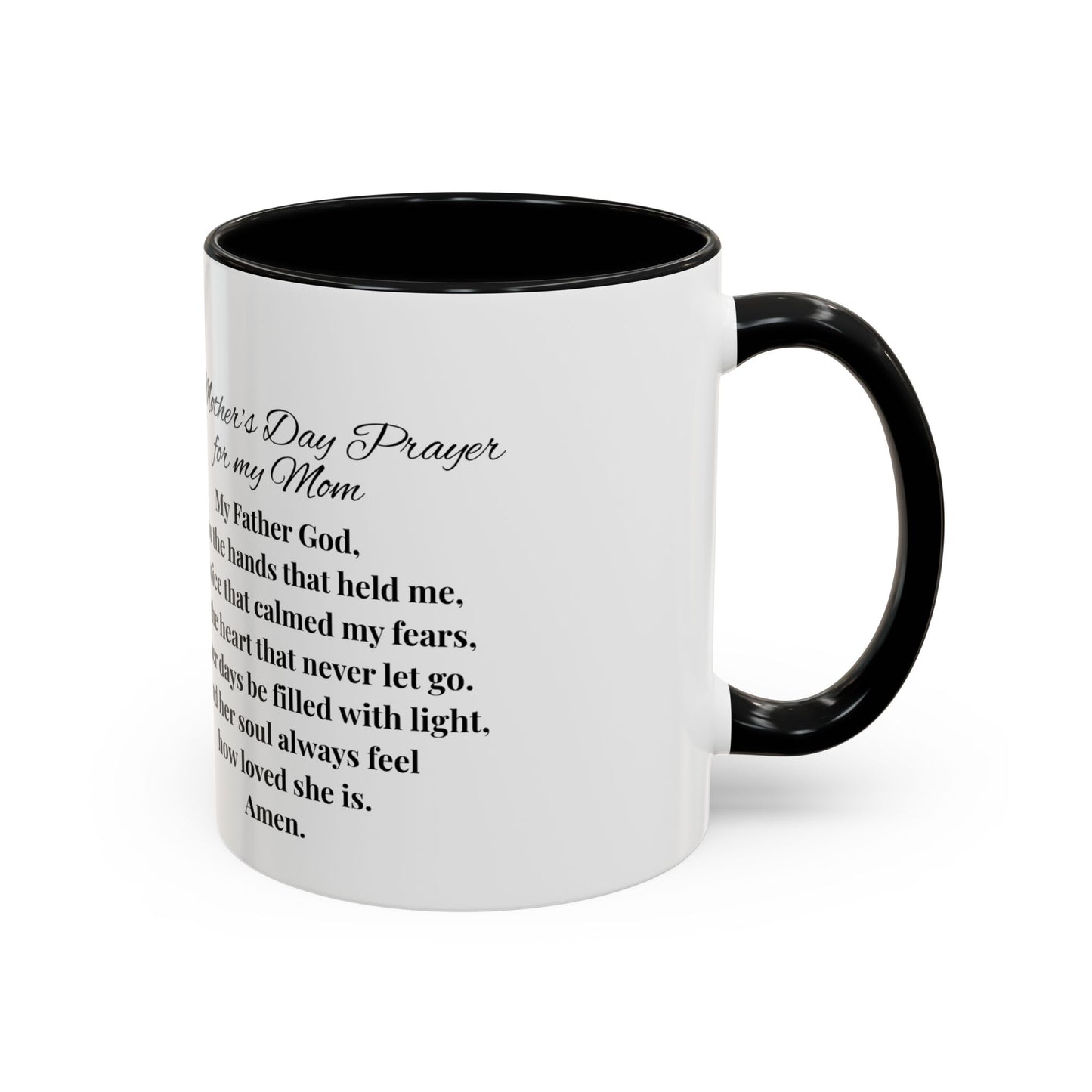 Mom Mother's Day Prayer Mug- African/American/Caribbean Mother's Day Prayer Coffee Mug, Inspirational