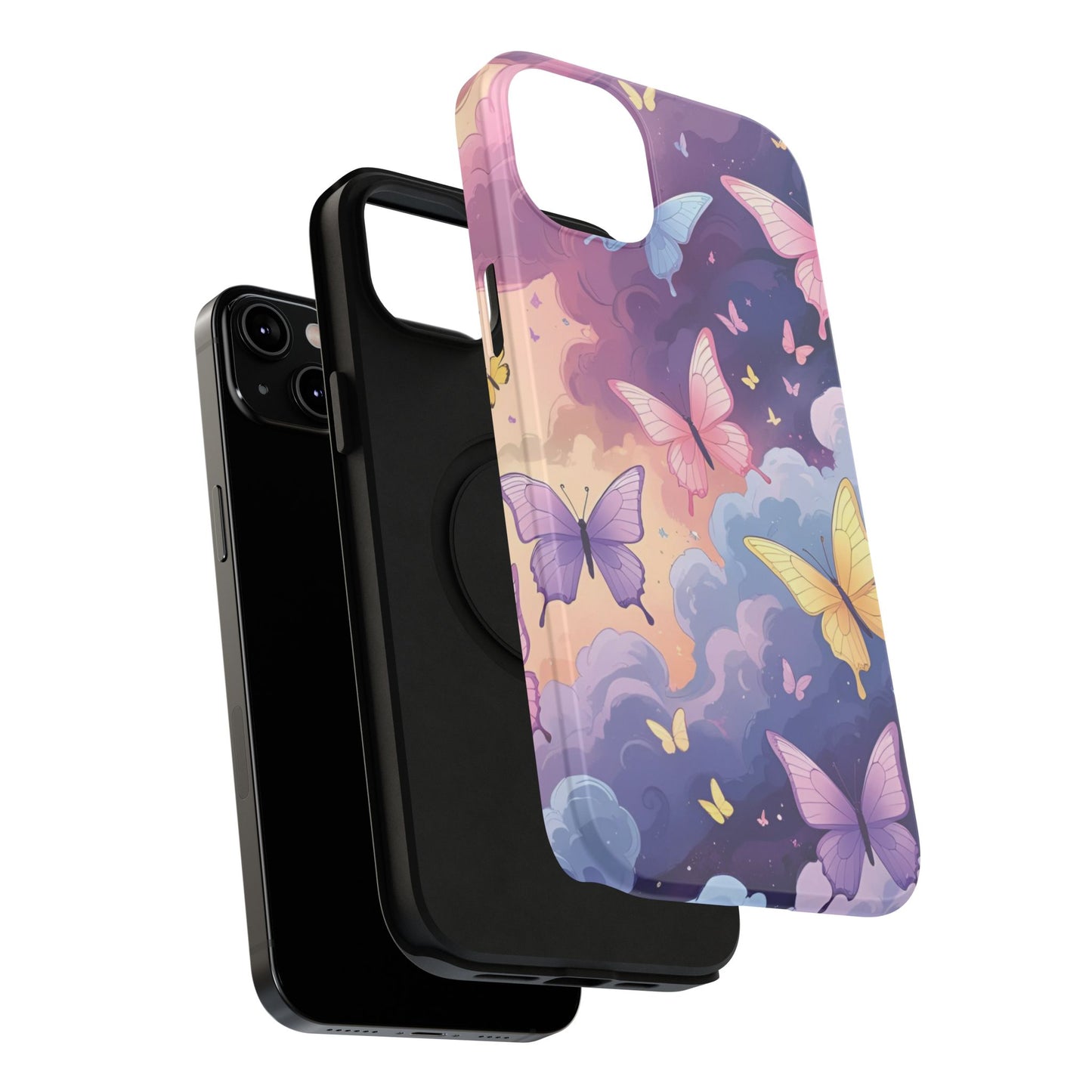 Whimsical Butterfly Phone Case – Nature-Inspired Protection in Vibrant Color
