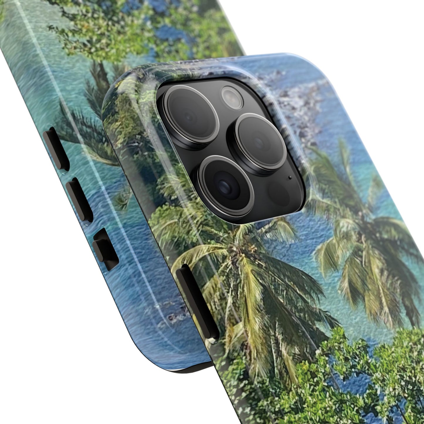 Tough Phone Case - Tropical Summer Vibes, Gift for Travelers and Nature Lovers