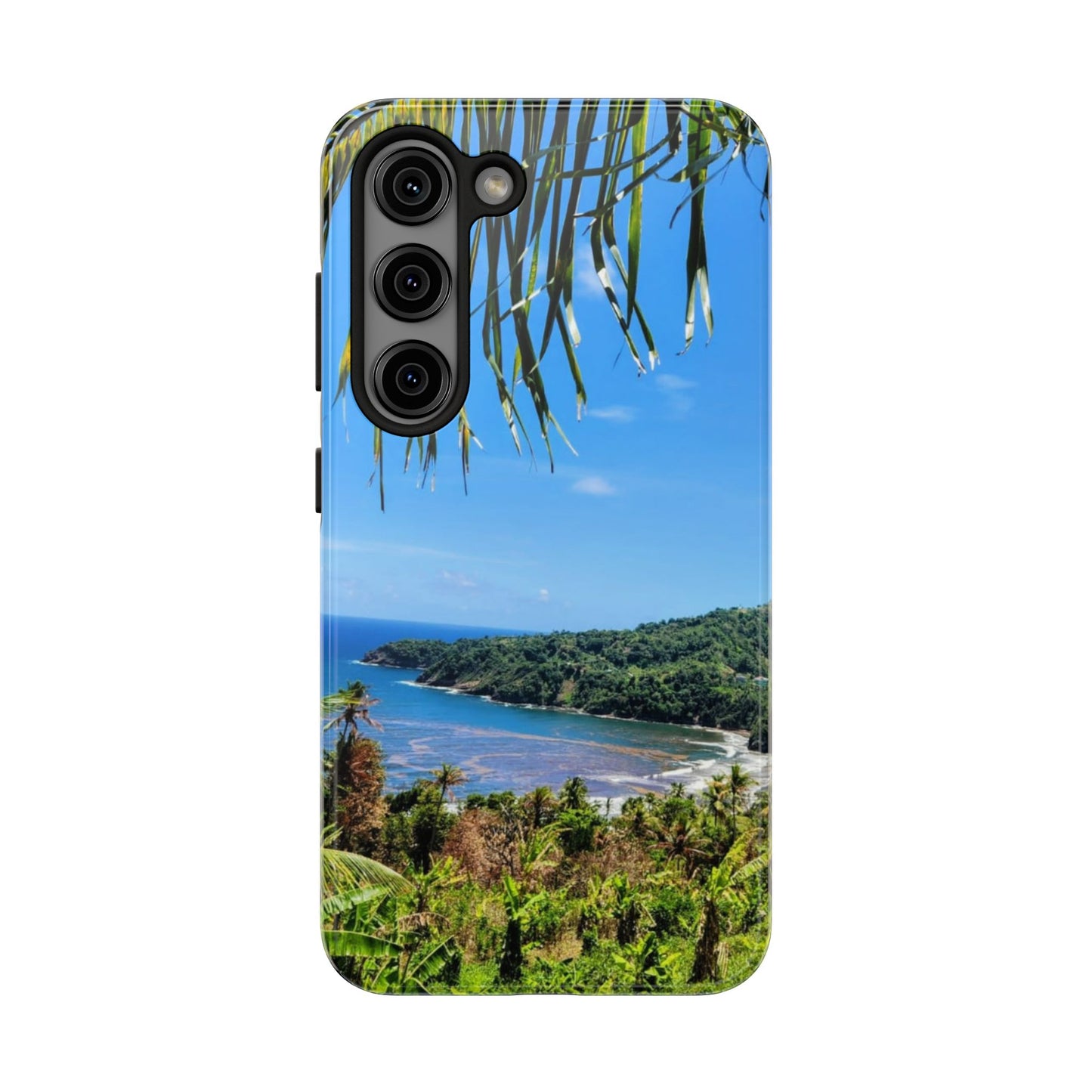 Nature-inspired tropical iphone and Samsung phone cases perfect for summer. Ideal for beach trips, vacations,