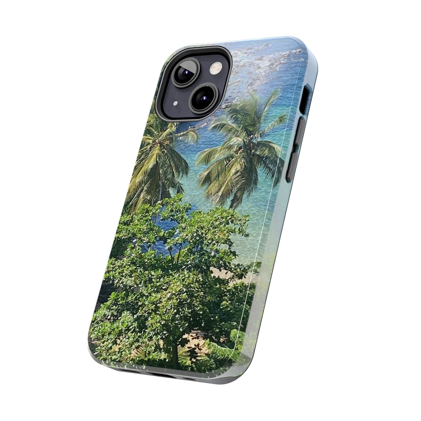 Tough Phone Case - Tropical Summer Vibes, Gift for Travelers and Nature Lovers