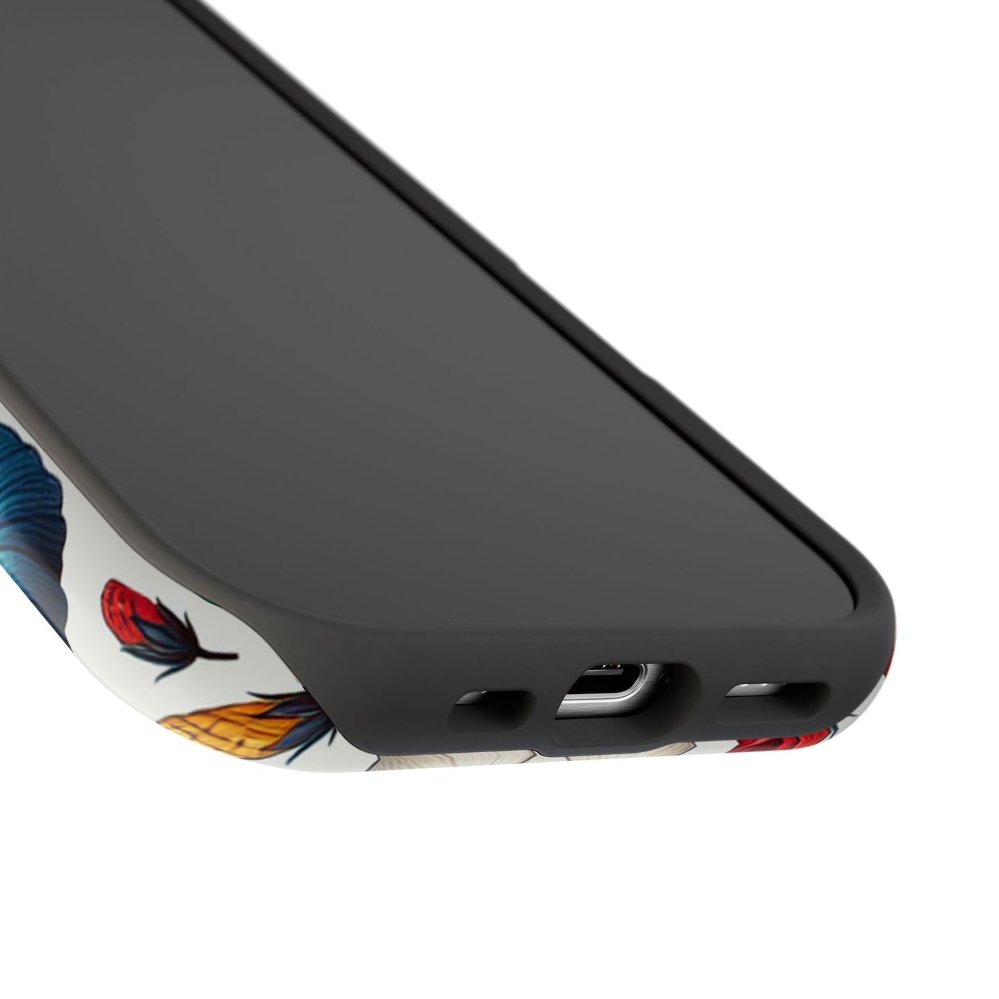 Hibiscus Bloom Impact-Resistant Phone Case – Bold Floral Protection