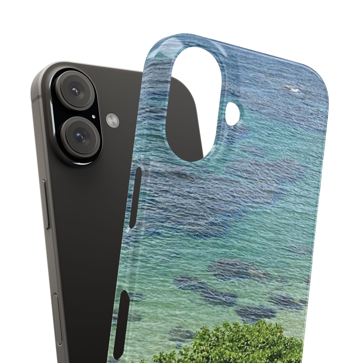 iPhone cases - Coastal Vibes Slim Phone Case