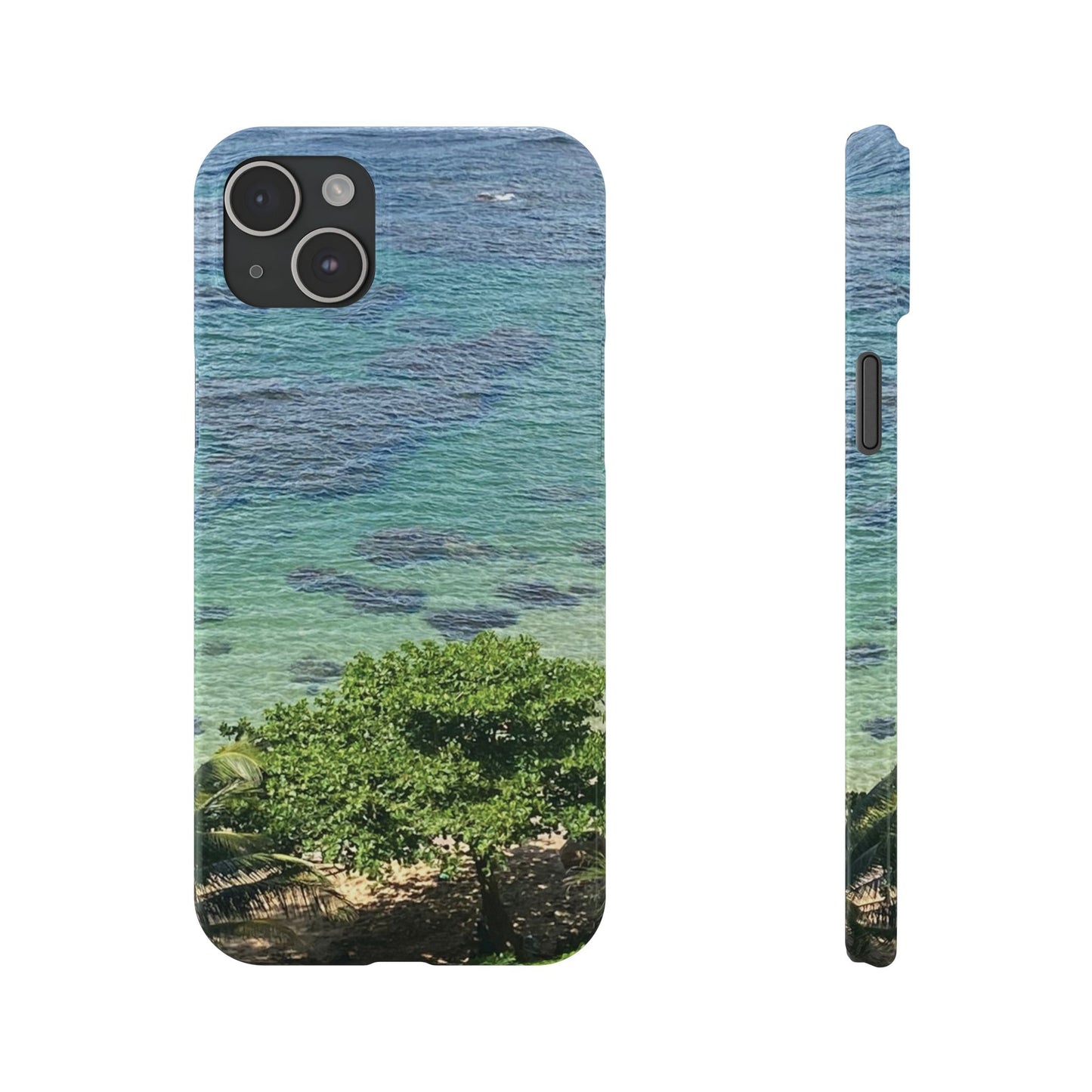 iPhone cases - Coastal Vibes Slim Phone Case