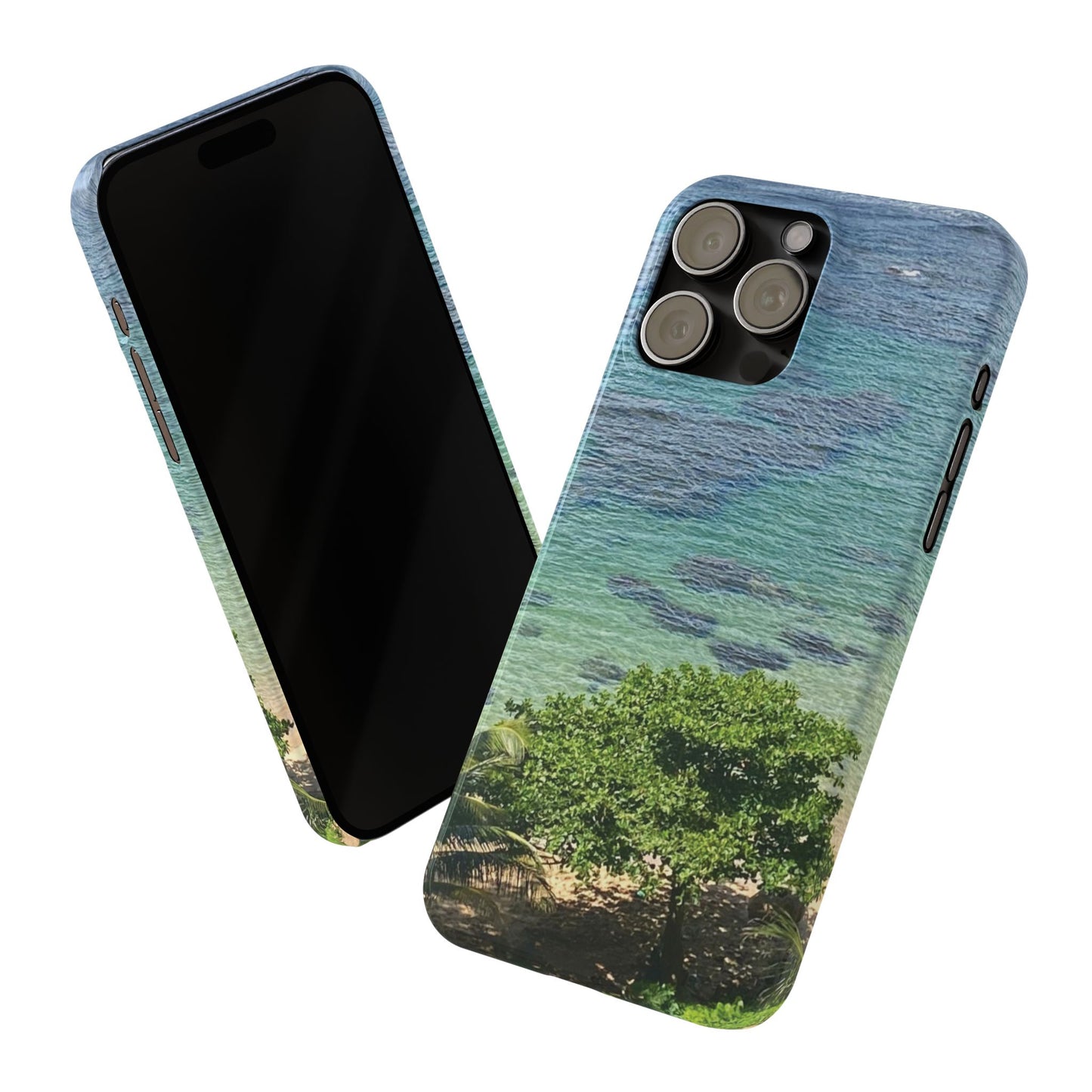 iPhone cases - Coastal Vibes Slim Phone Case
