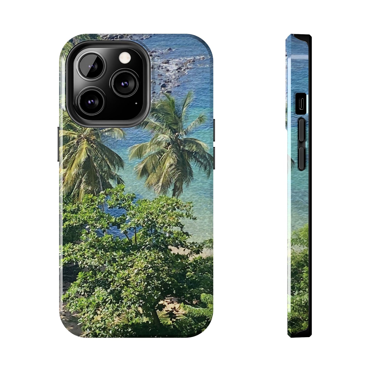 Tough Phone Case - Tropical Summer Vibes, Gift for Travelers and Nature Lovers