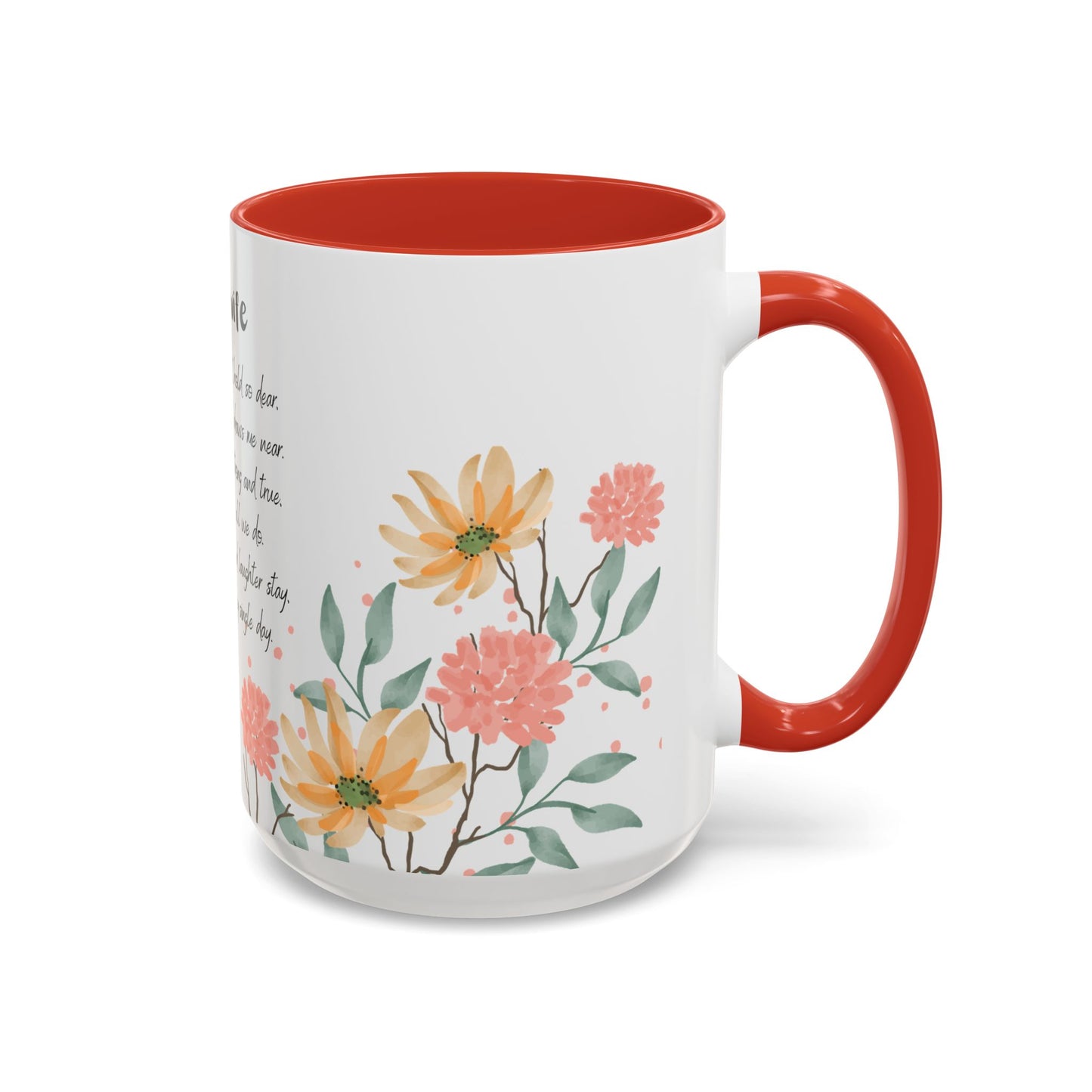 Wife - Love Prayer Coffee Mug, Mother's Day, birthdays, any occasion – 11 oz & 15 oz