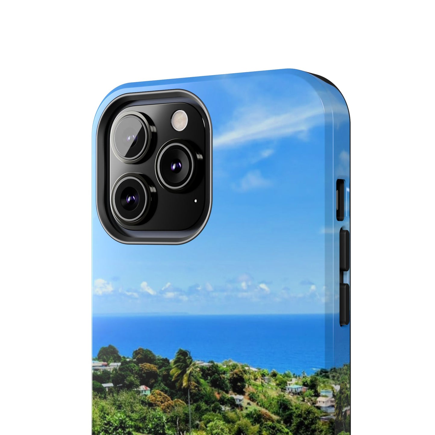 iPhone and Samsung phone Cases - Tropical Ocean View, Durable Cover for Beach Lovers