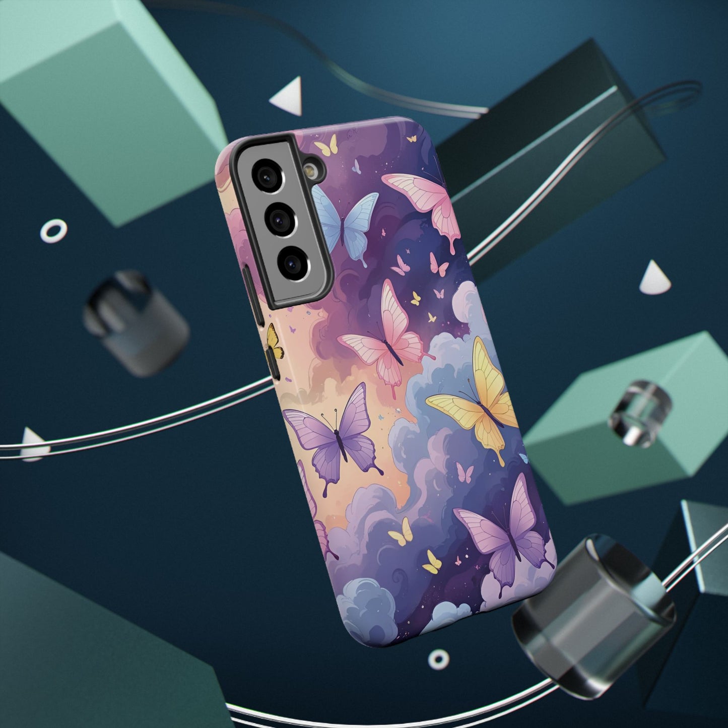 Whimsical Butterfly Phone Case – Nature-Inspired Protection in Vibrant Color