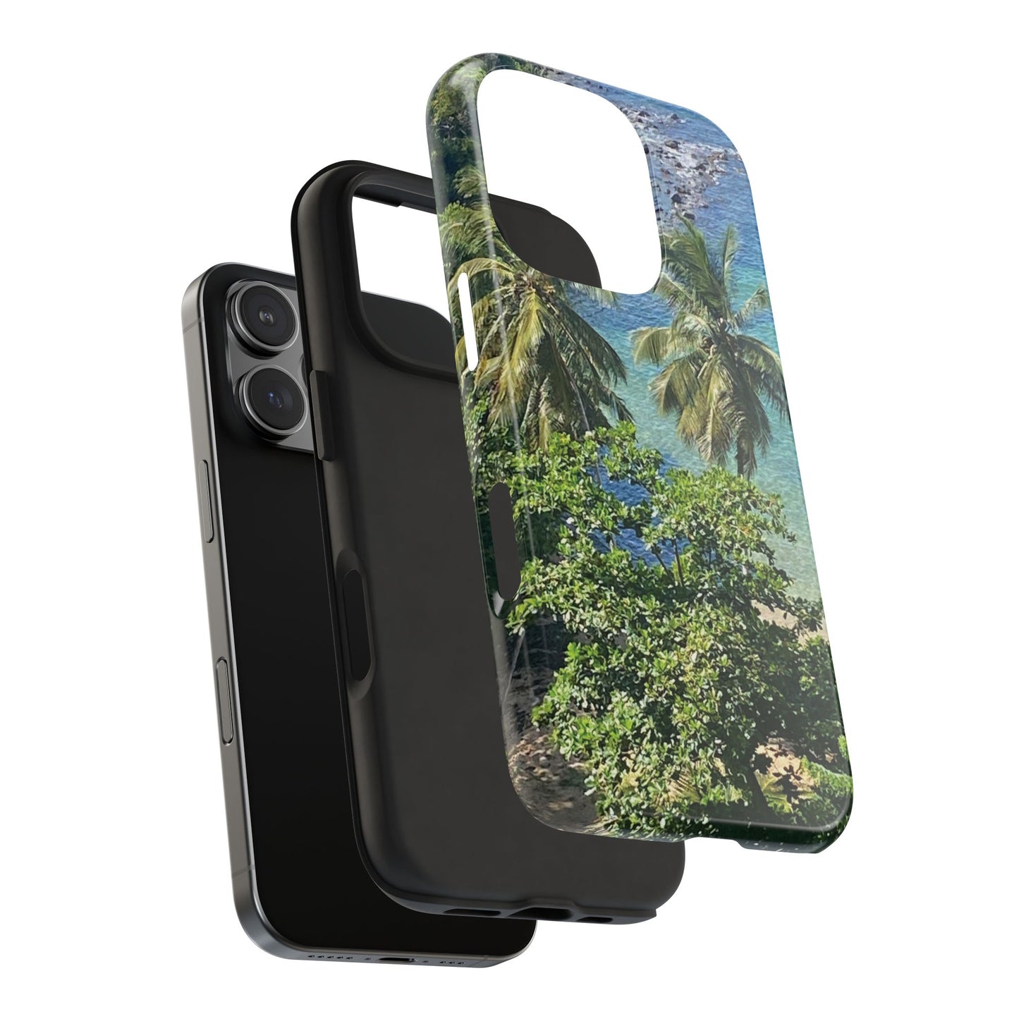 Tough Phone Case - Tropical Summer Vibes, Gift for Travelers and Nature Lovers