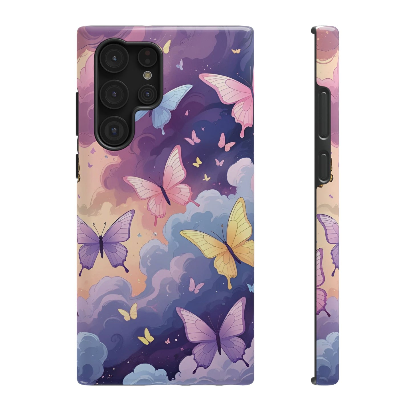 Whimsical Butterfly Phone Case – Nature-Inspired Protection in Vibrant Color