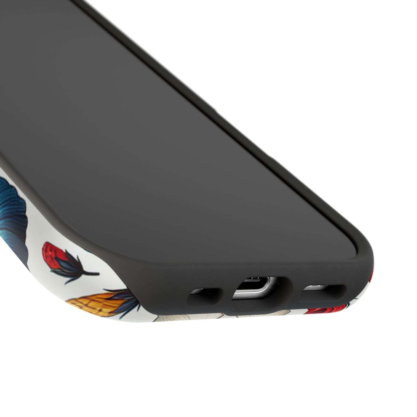 Hibiscus Bloom Impact-Resistant Phone Case – Bold Floral Protection