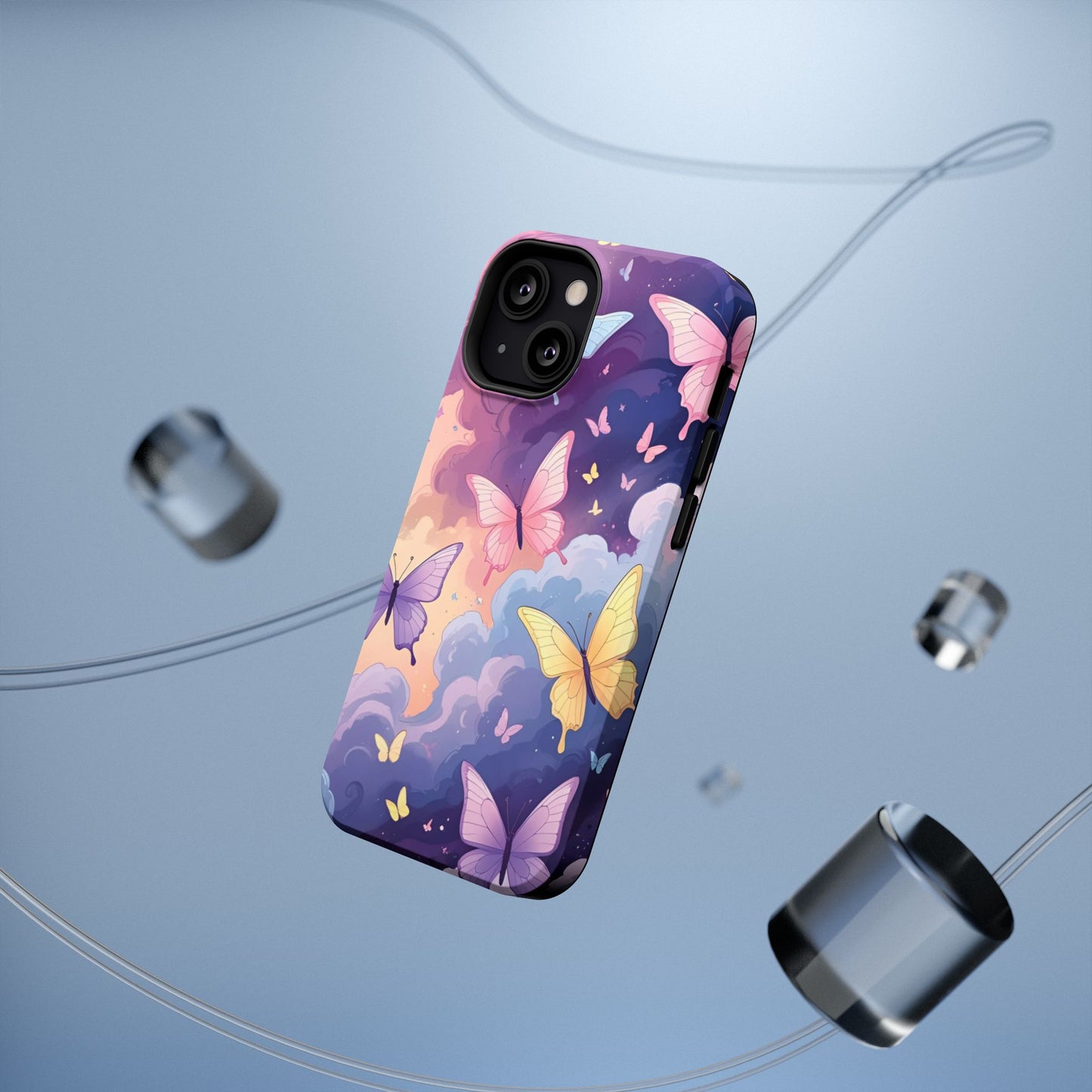 Whimsical Butterfly Phone Case – Nature-Inspired Protection in Vibrant Color