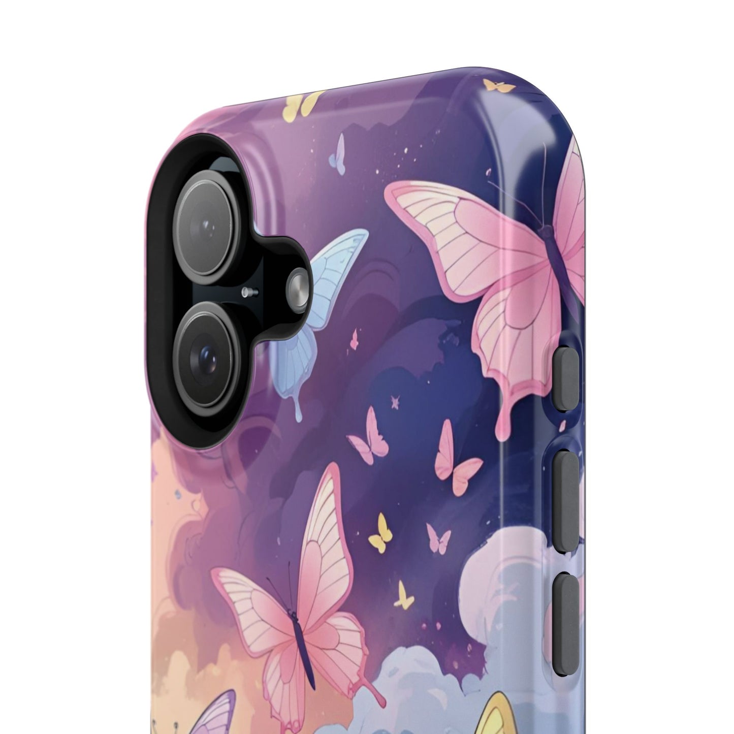 Whimsical Butterfly Phone Case – Nature-Inspired Protection in Vibrant Color