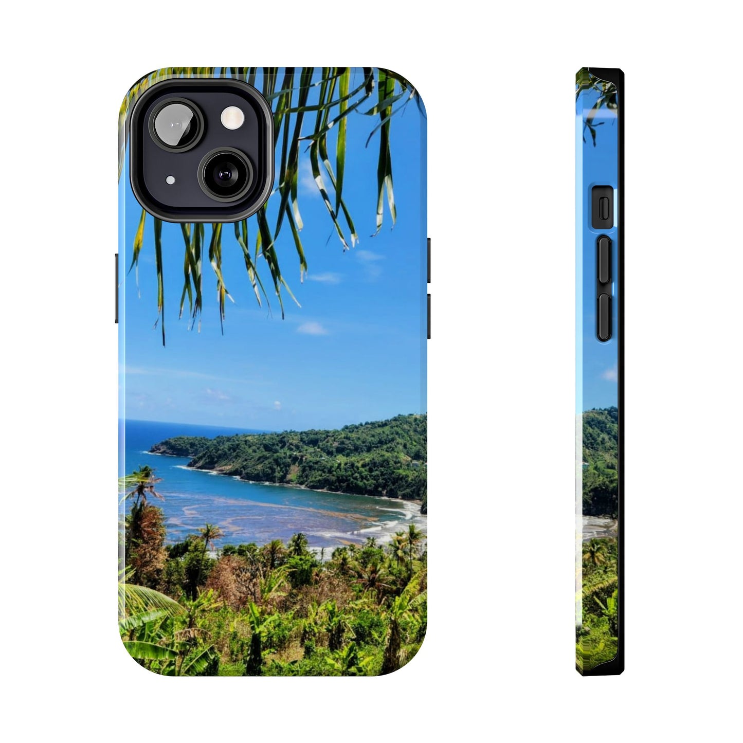 Nature-inspired tropical iphone and Samsung phone cases perfect for summer. Ideal for beach trips, vacations,