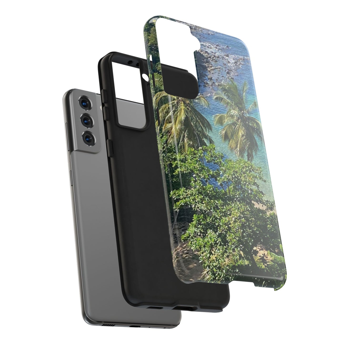 Tough Phone Case - Tropical Summer Vibes, Gift for Travelers and Nature Lovers