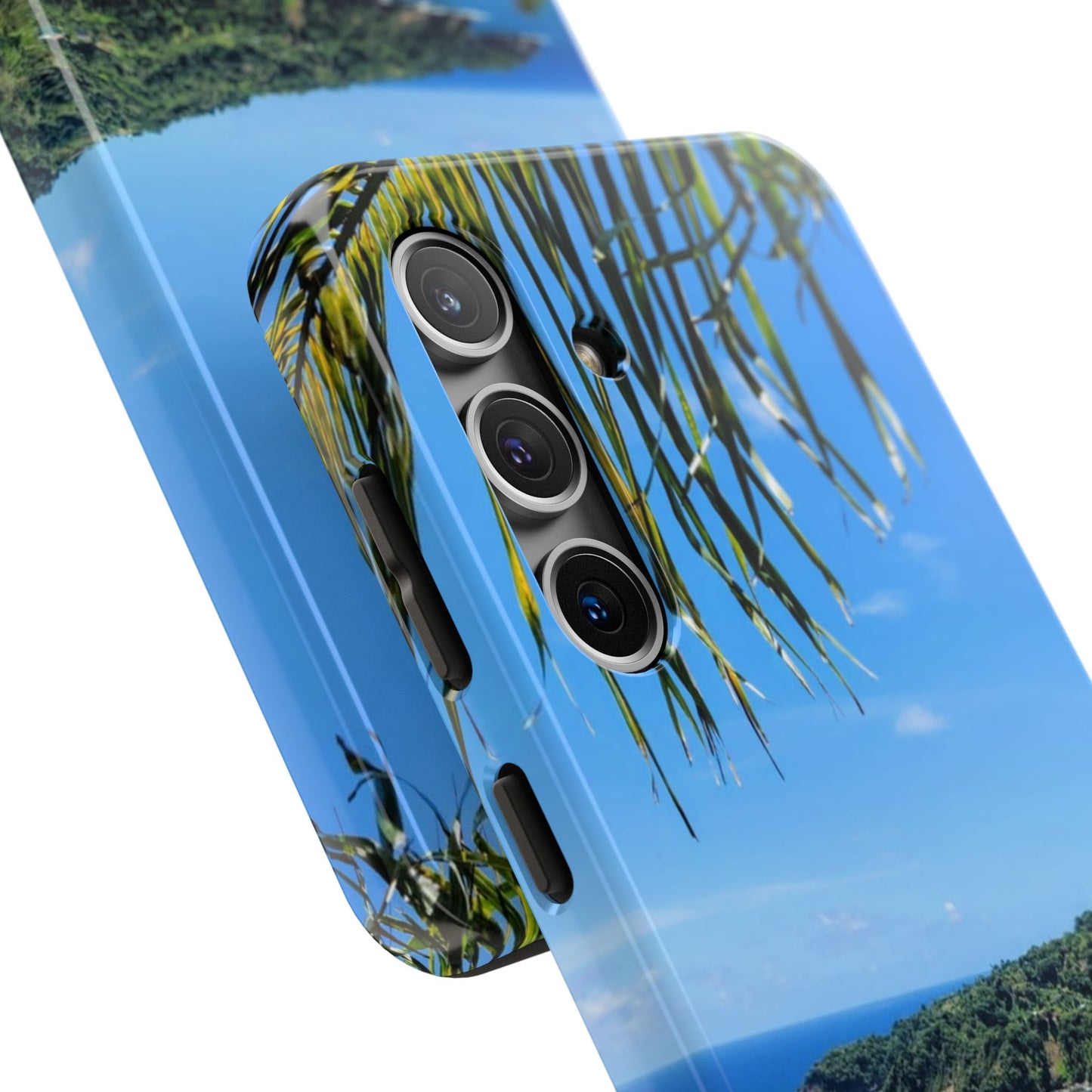 Nature-inspired tropical iphone and Samsung phone cases perfect for summer. Ideal for beach trips, vacations,