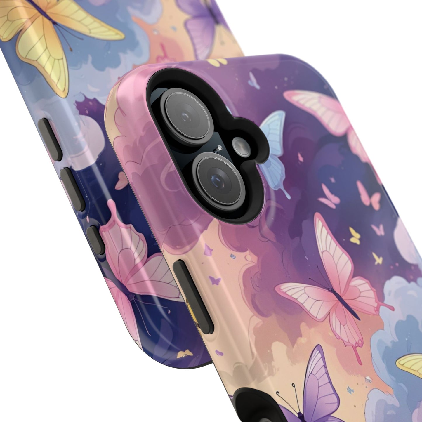 Whimsical Butterfly Phone Case – Nature-Inspired Protection in Vibrant Color