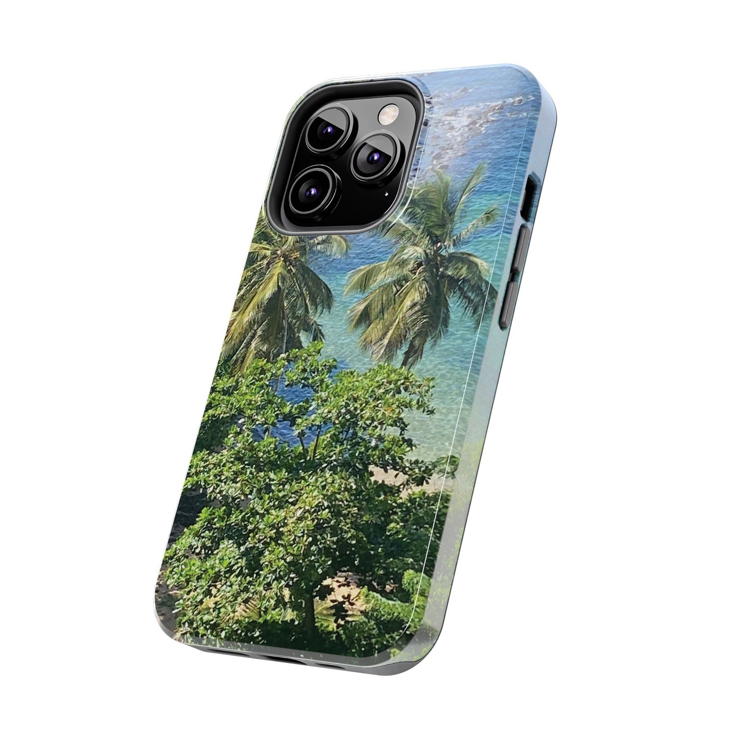 Tough Phone Case - Tropical Summer Vibes, Gift for Travelers and Nature Lovers