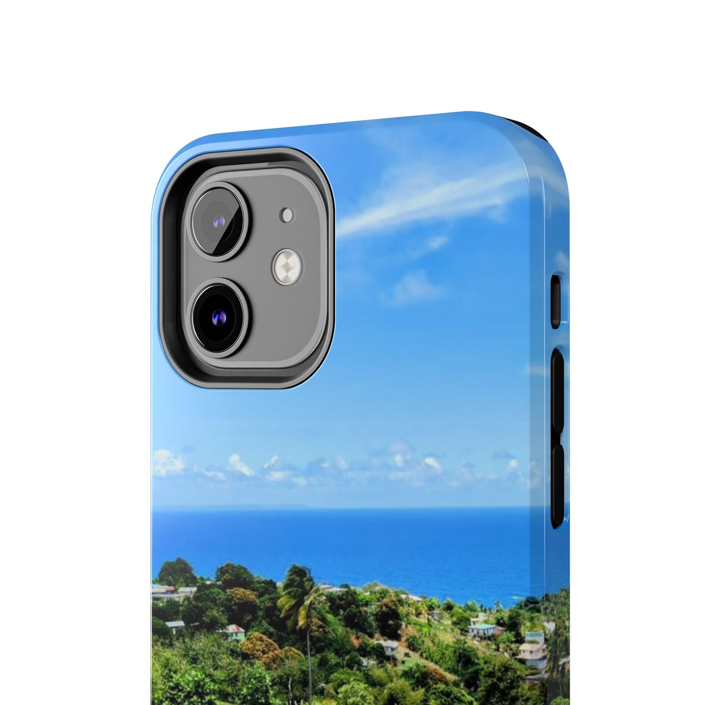 iPhone and Samsung phone Cases - Tropical Ocean View, Durable Cover for Beach Lovers